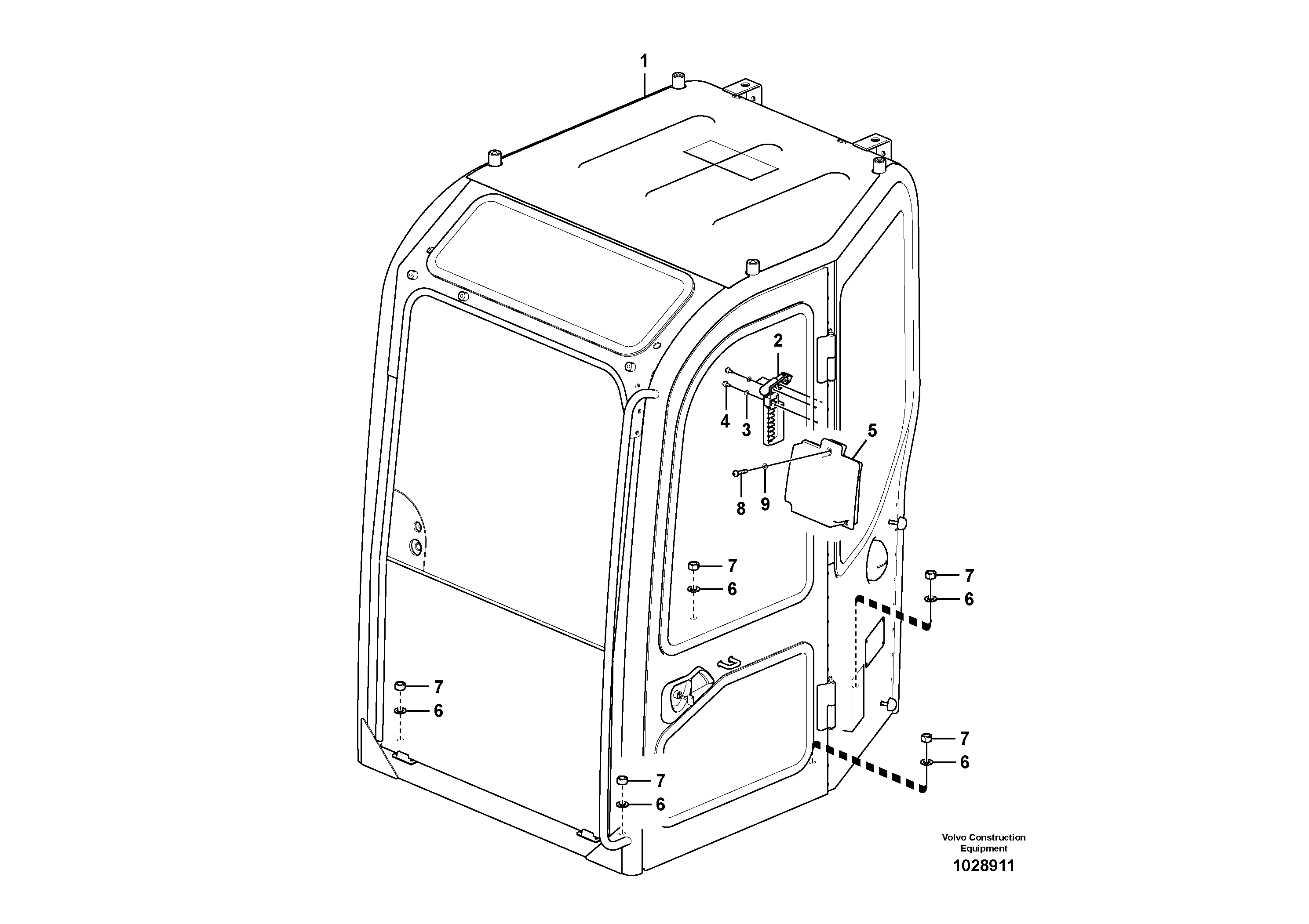 Маслоотражающее кольцо VOE14568507 VOLVO