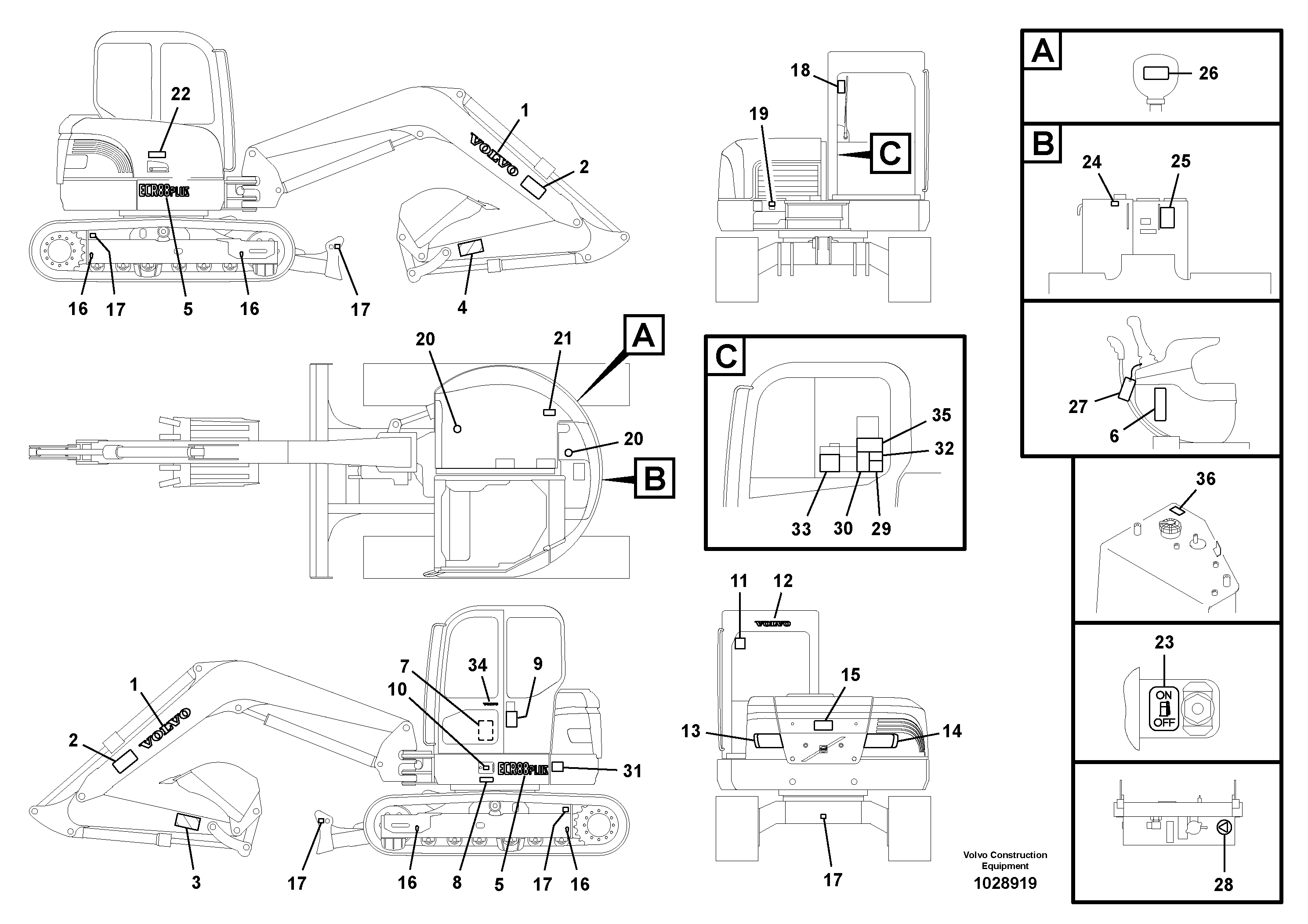 Cylinder Block VOE14568149 VOLVO