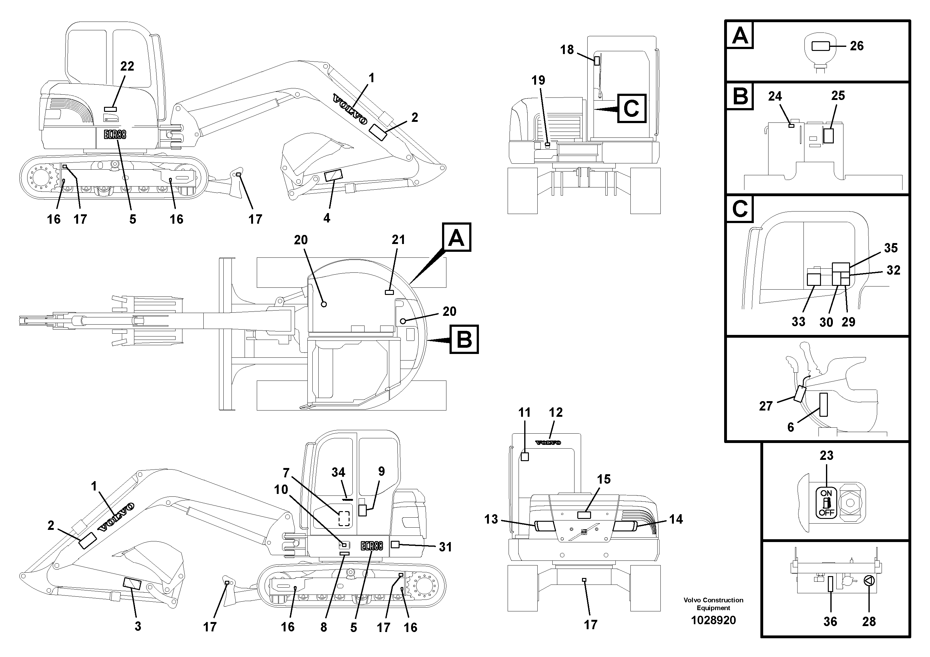Cylinder Block VOE14595634 VOLVO