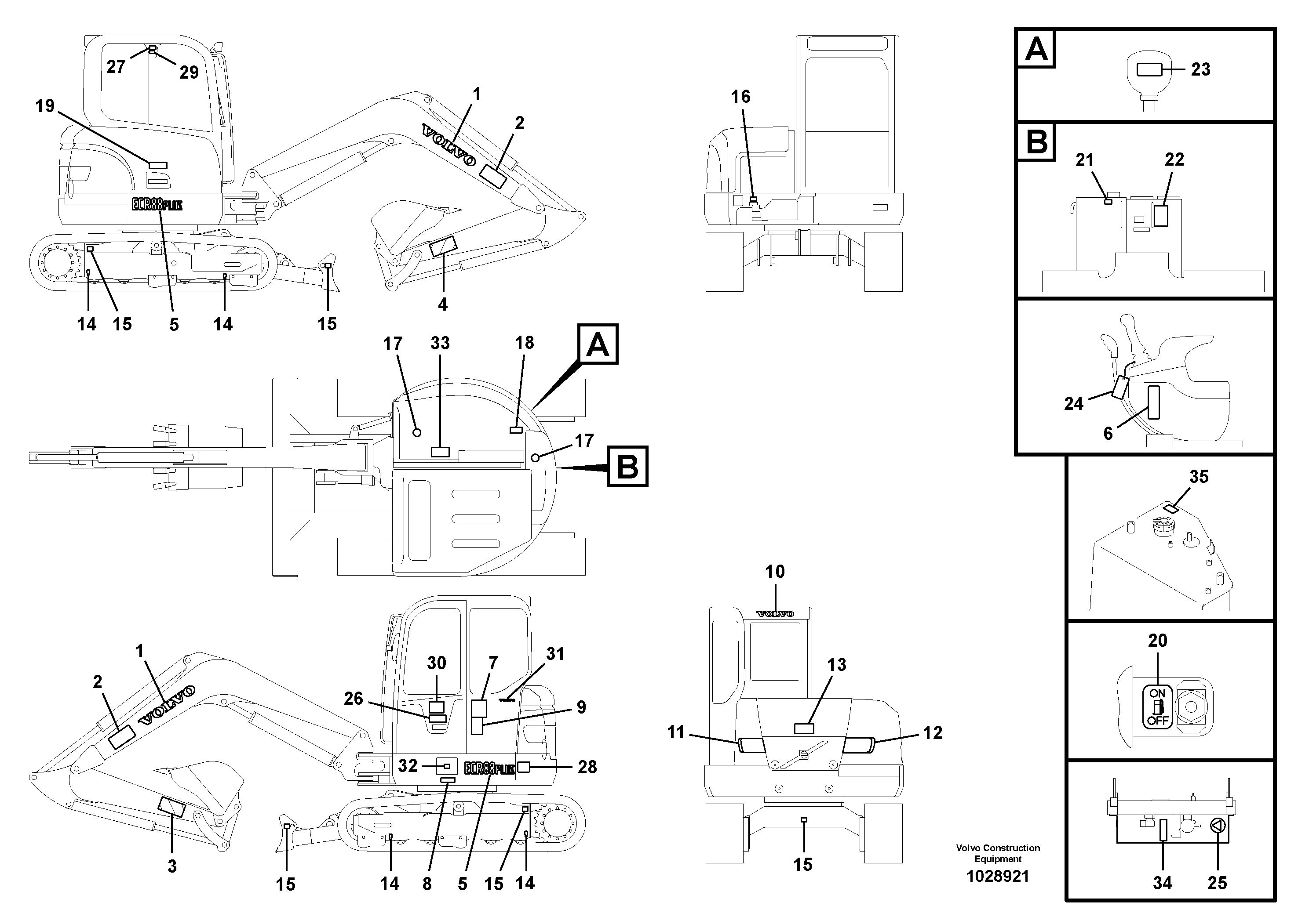 Cylinder Block RM/VOE14611735 VOLVO