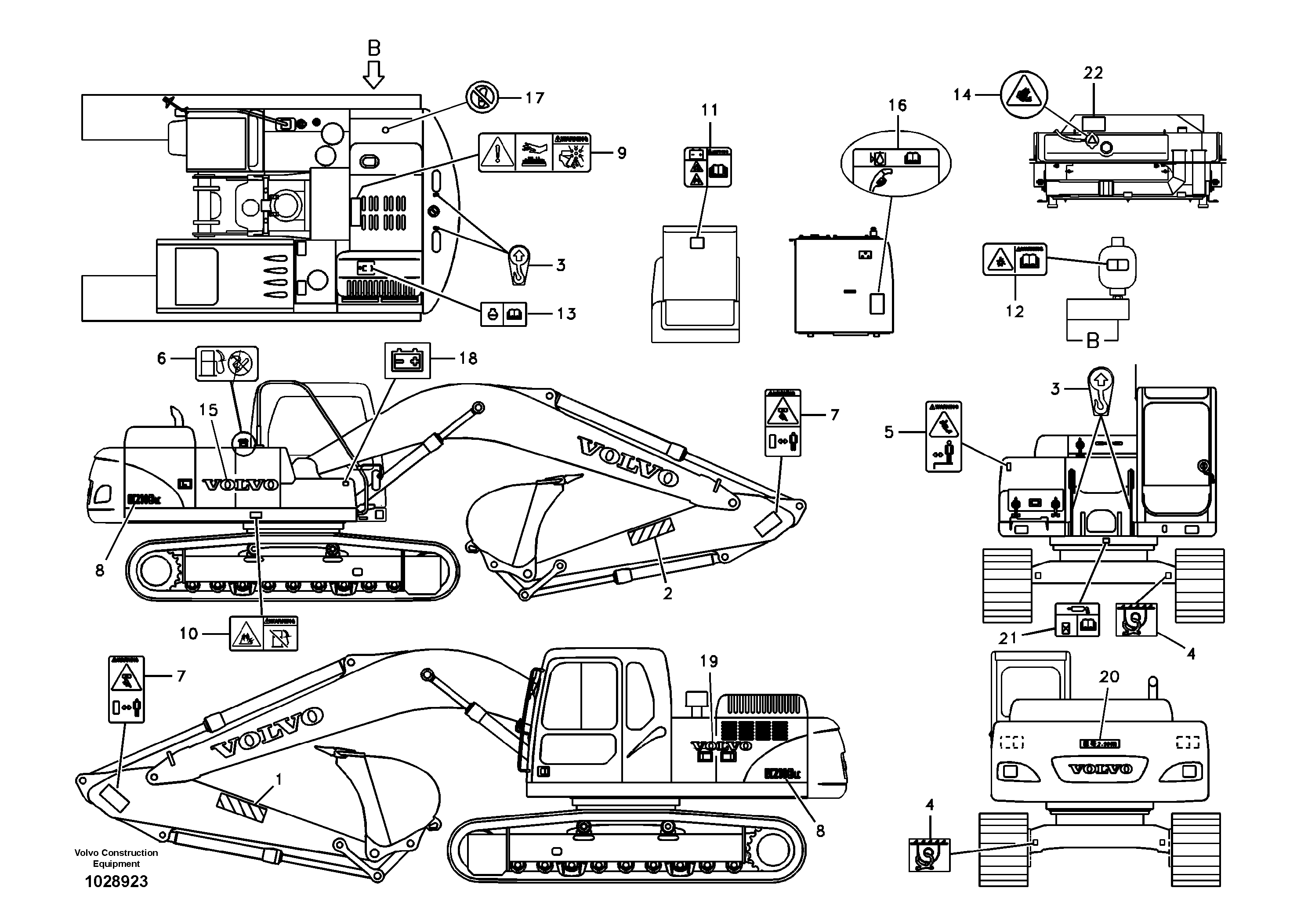 Cylinder Block VOE14518629 VOLVO