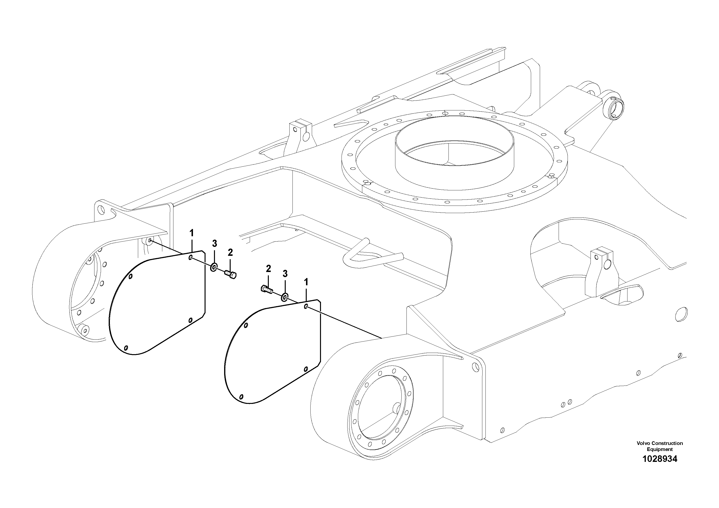 Маслоотражающее кольцо RM/VOE14693261 VOLVO
