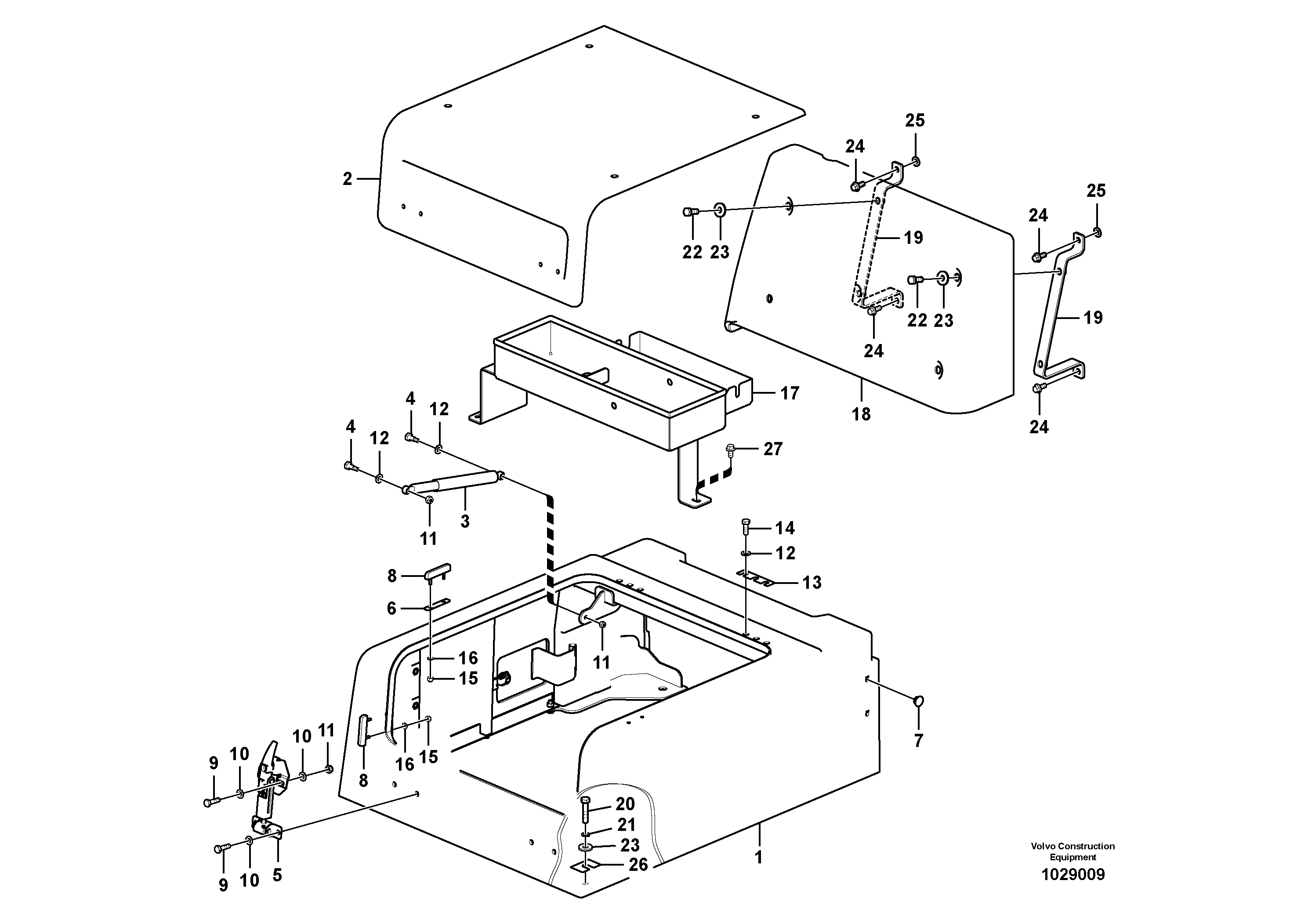 Release Arm VOE14586933 VOLVO