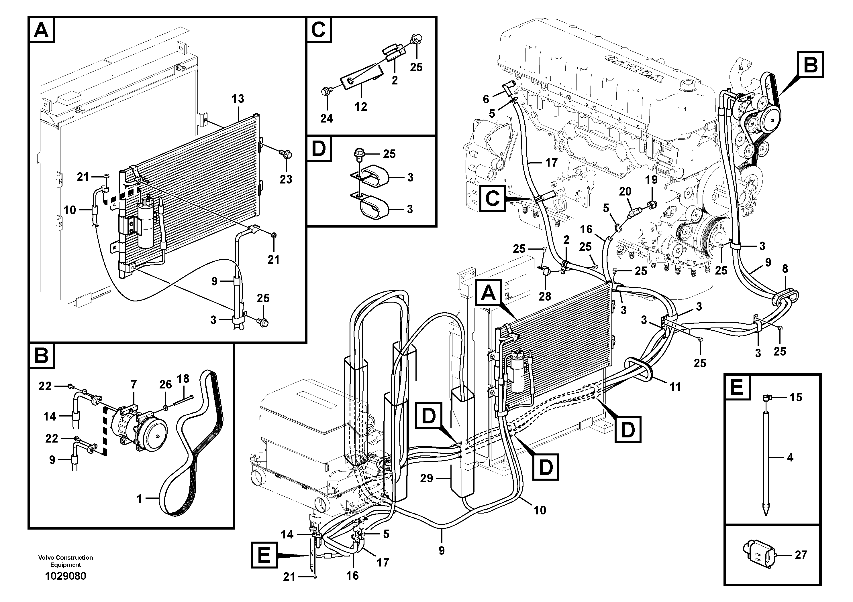 Hose SA9961-23360 VOLVO