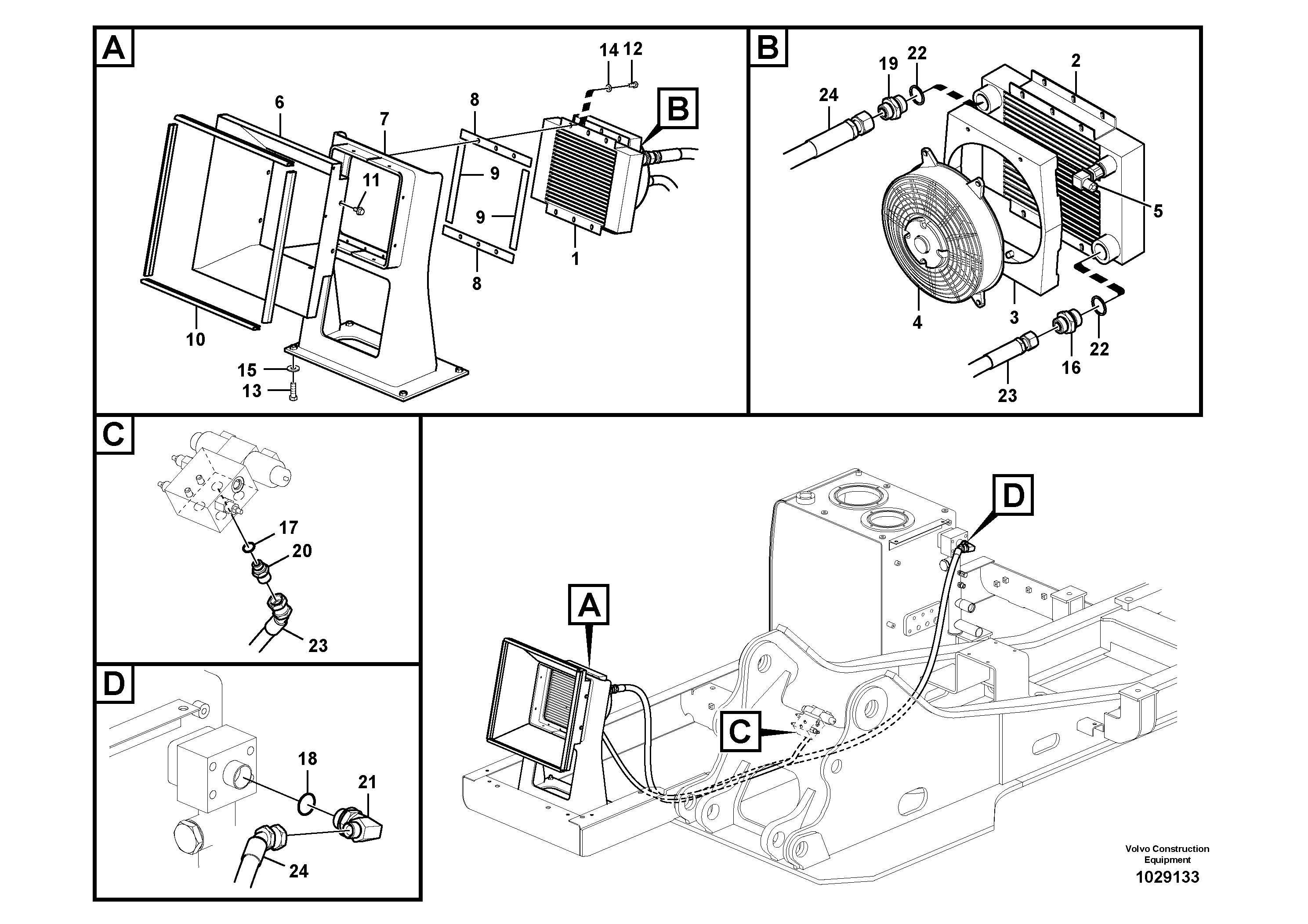 Timing gear casing SA9452-04339 VOLVO
