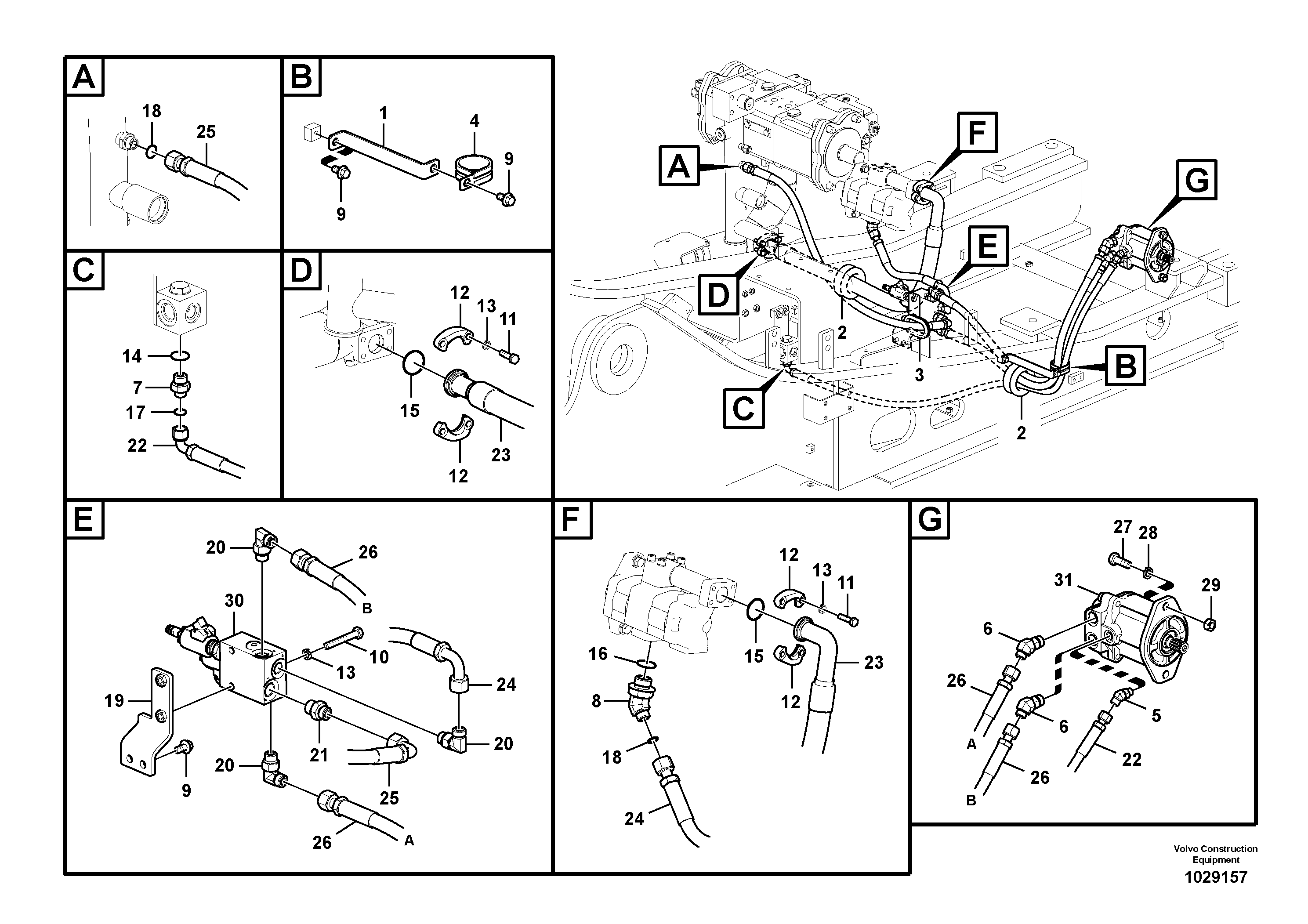 Seat frame VOE14565590 VOLVO