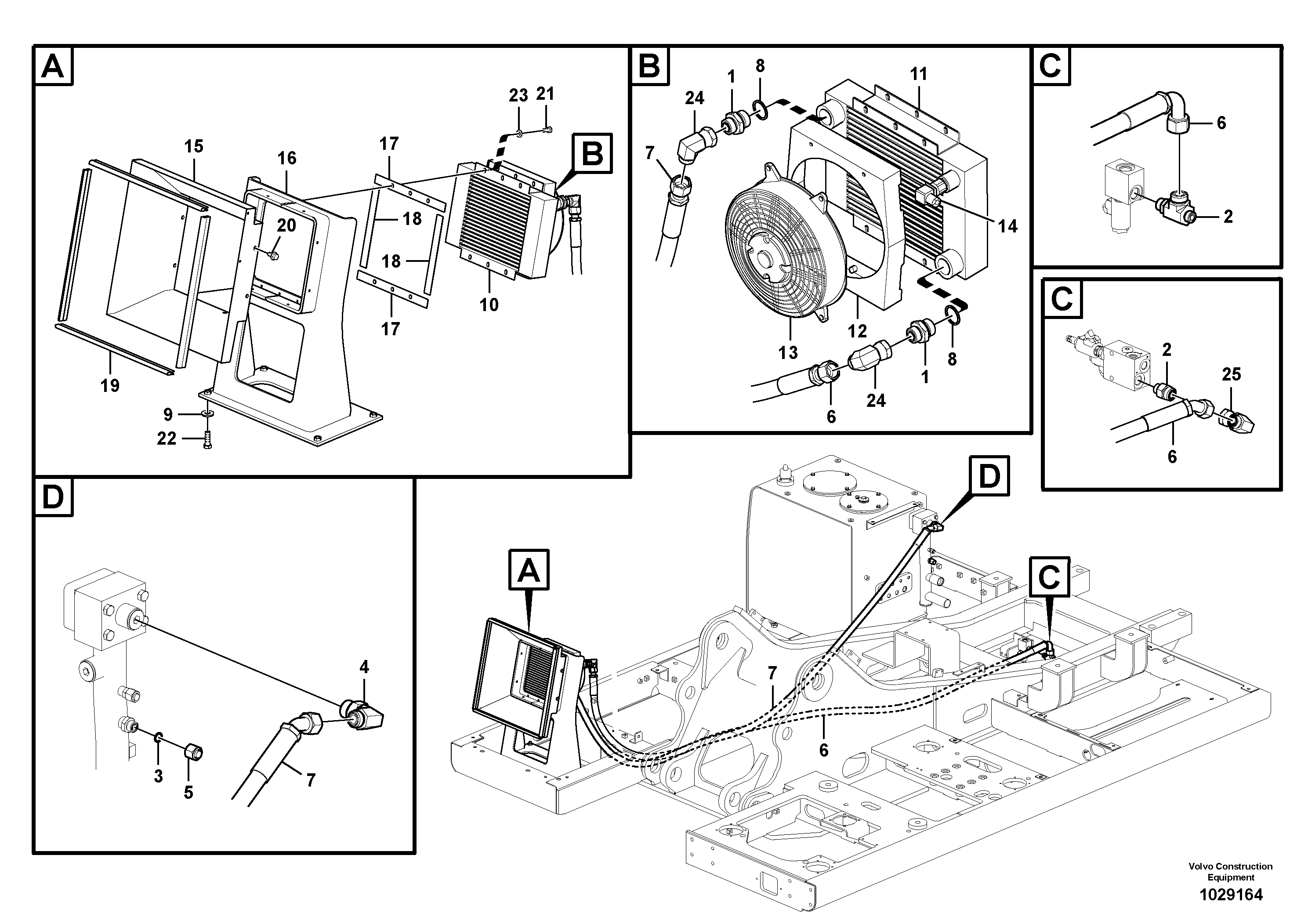 Timing gear casing VOE937617 VOLVO