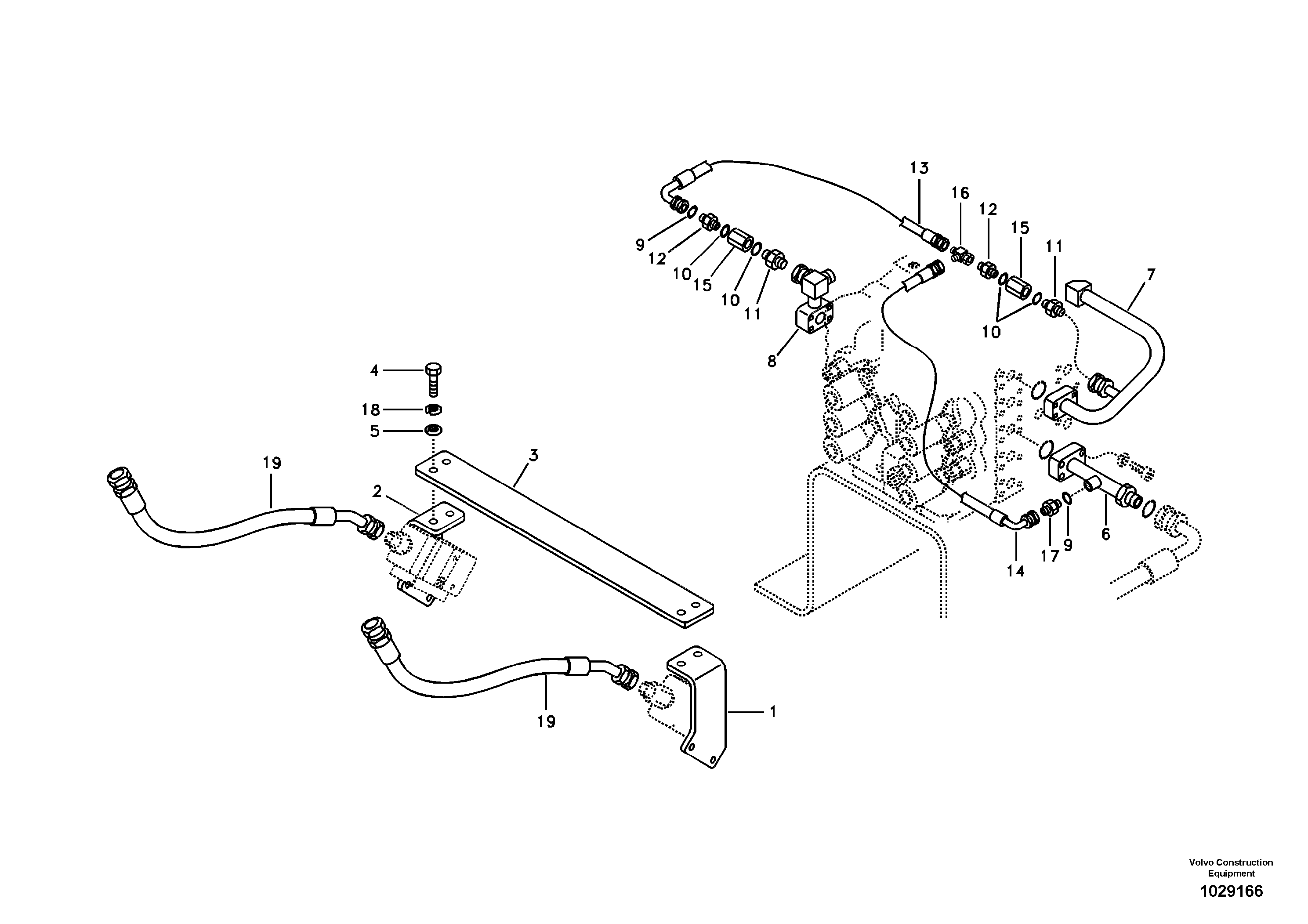 Pipe VOE14522089 VOLVO