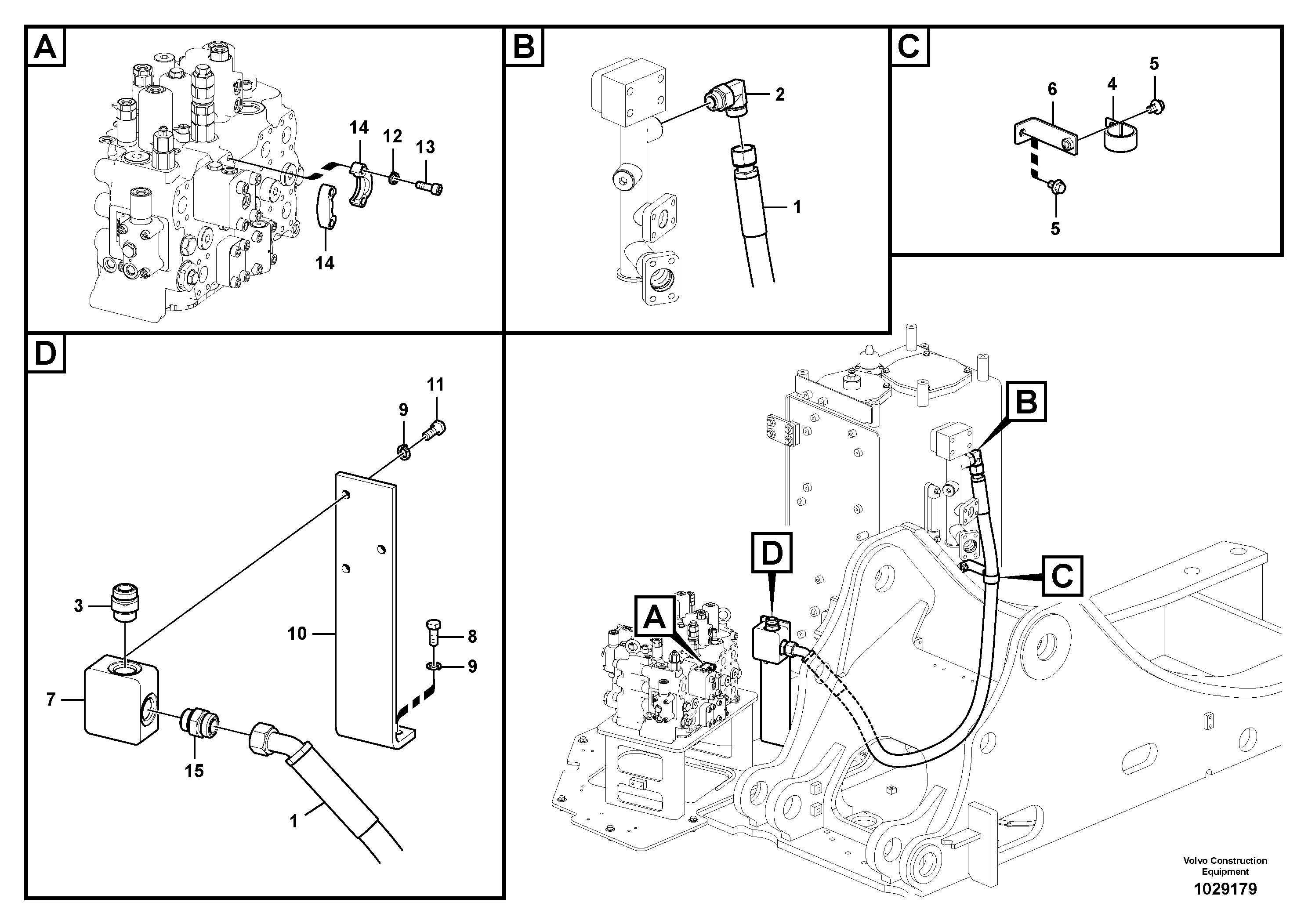 Seat frame VOE14567491 VOLVO