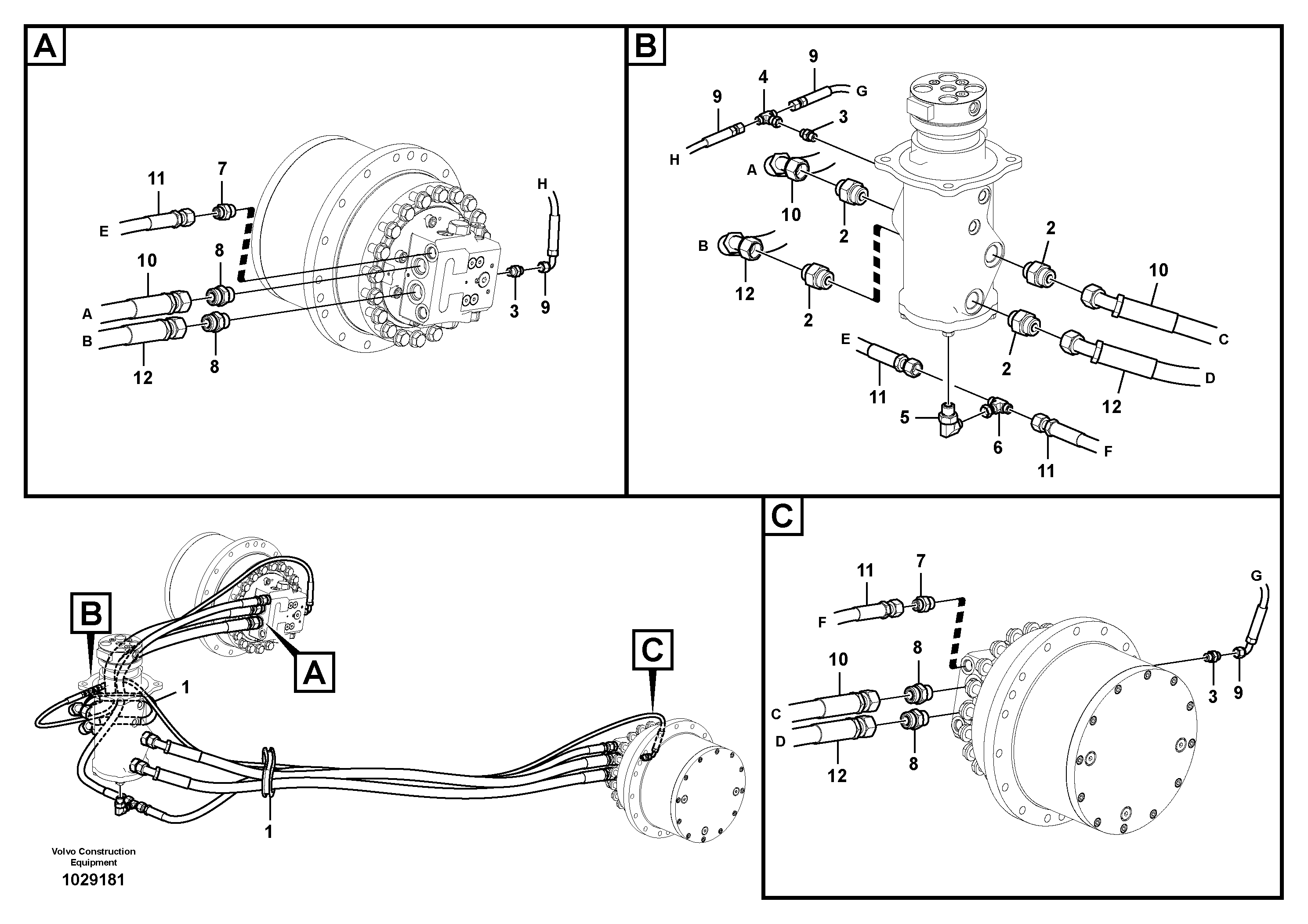 Timing gear casing VOE14881979 VOLVO
