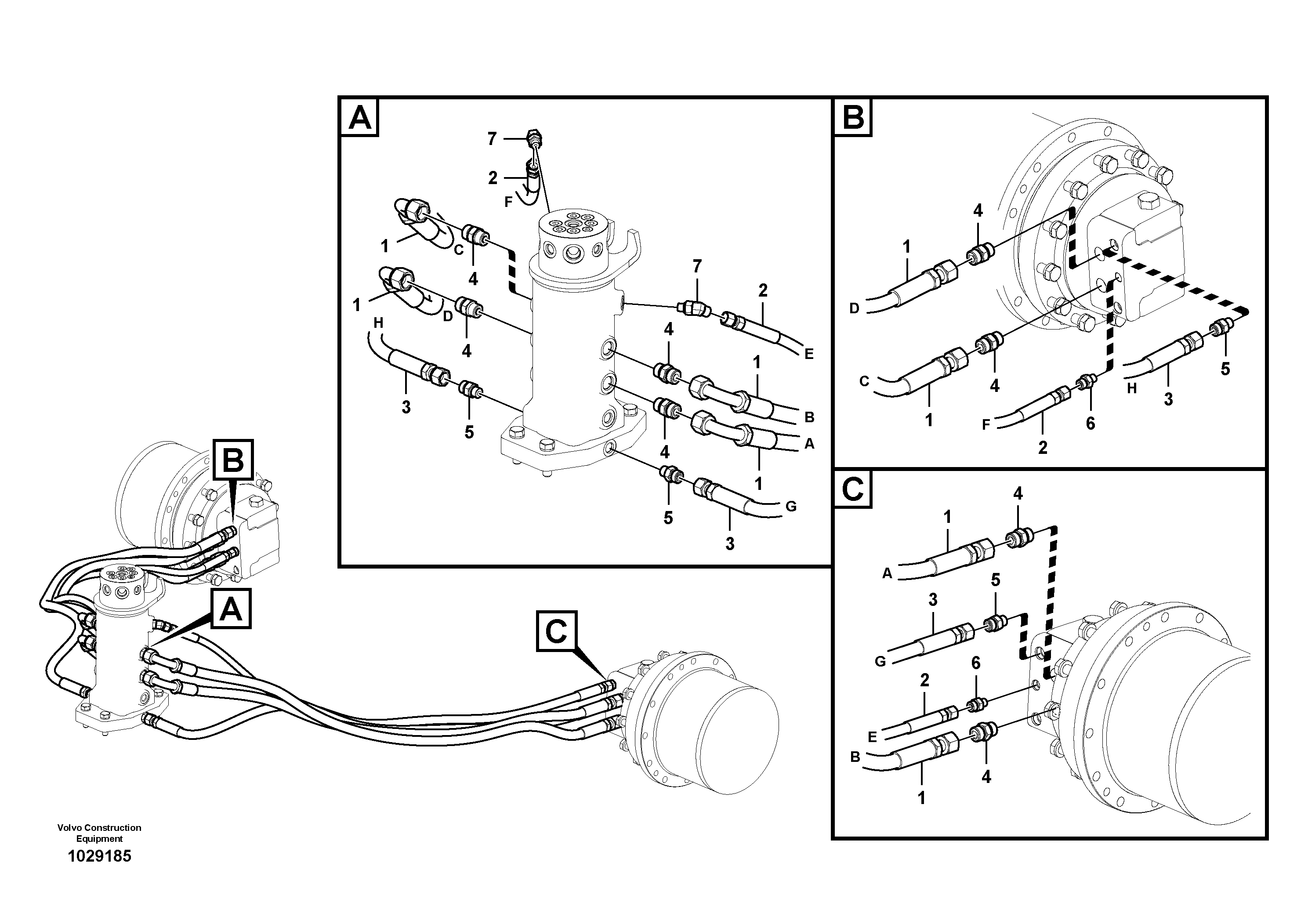 Timing gear casing VOE938325 VOLVO