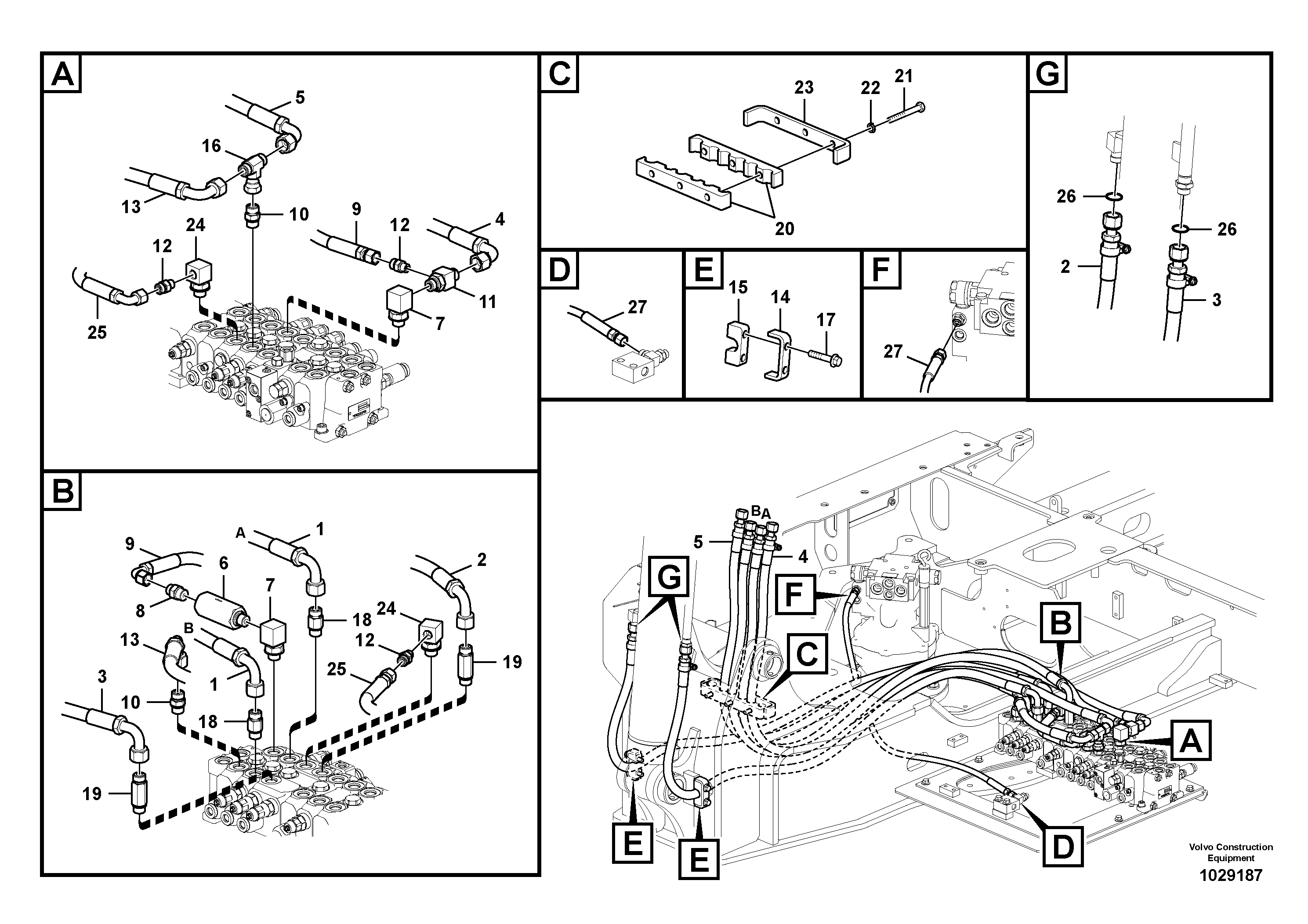 Timing gear casing VOE14882005 VOLVO