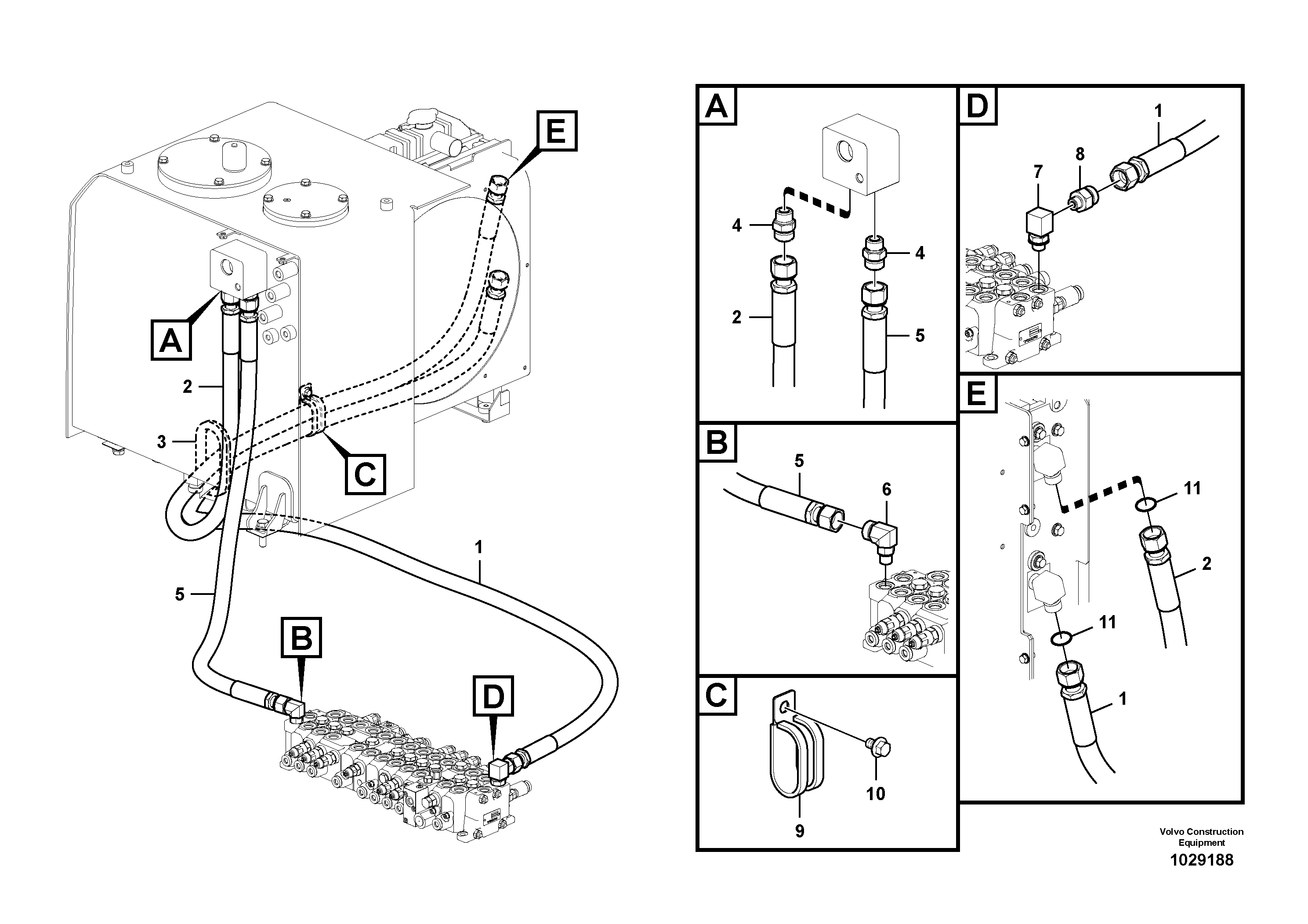 Water pump ger VOE935078 VOLVO