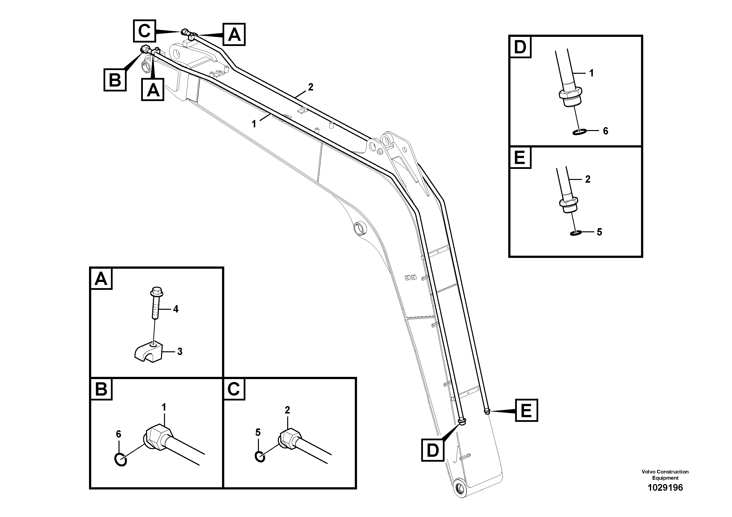Pipe VOE14677624 VOLVO