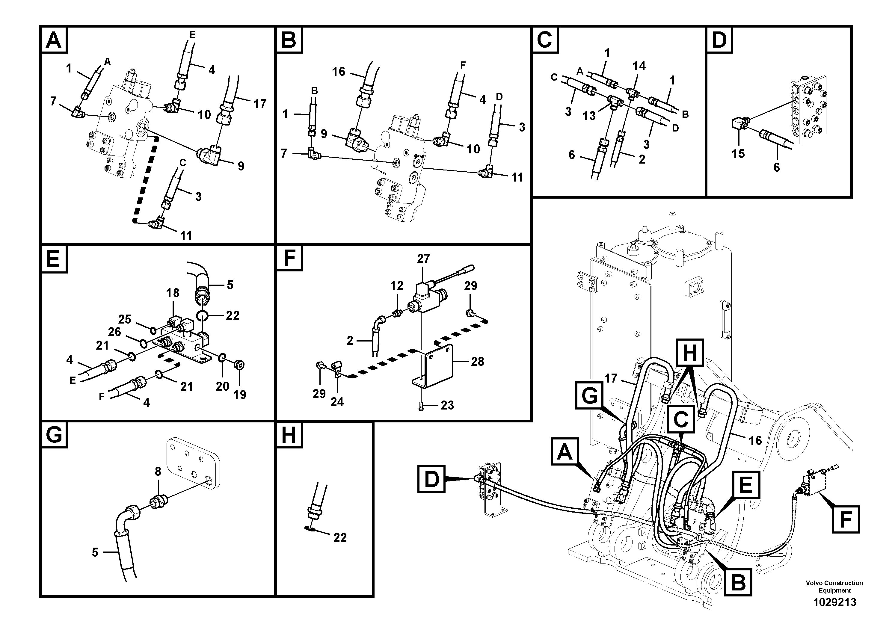Timing gear casing VOE936427 VOLVO