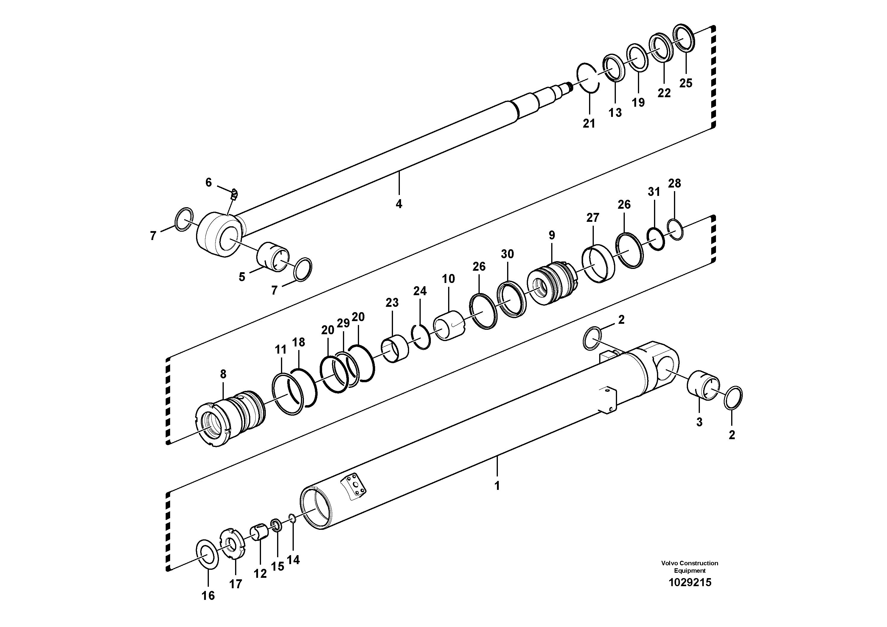 Fuel miser valve VOE14554657 VOLVO