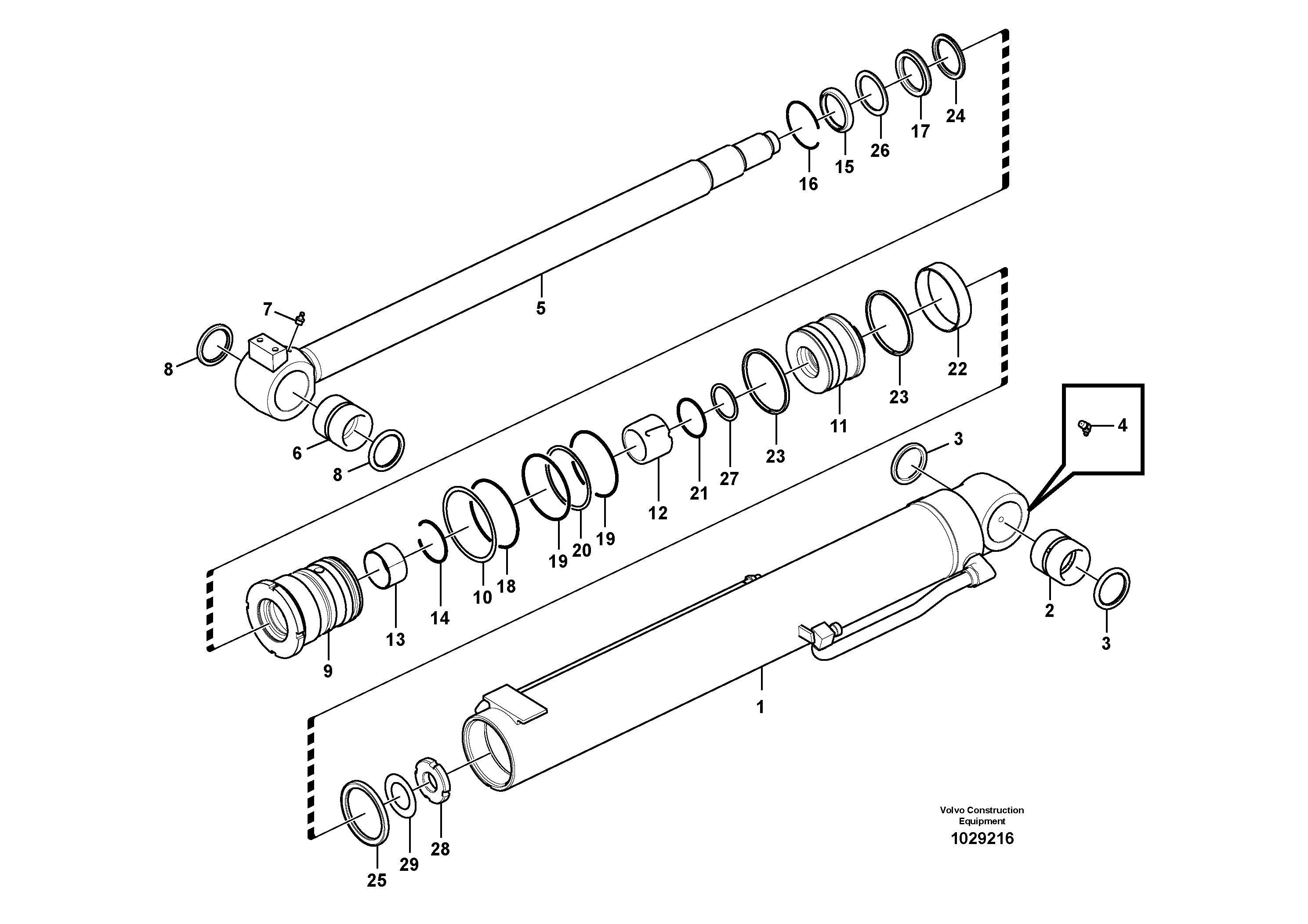 Fuel miser valve VOE14624324 VOLVO