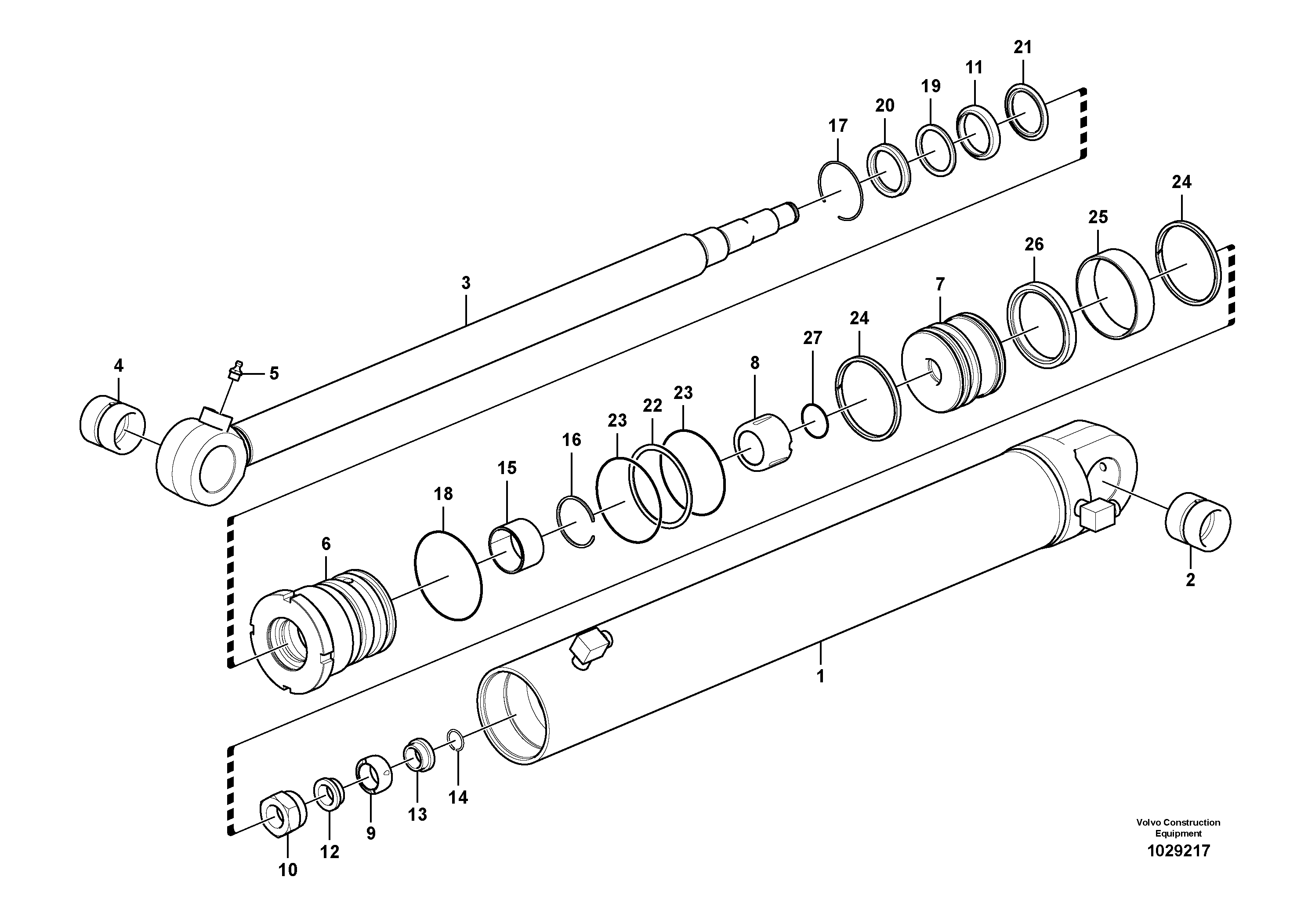 Fuel miser valve VOE14554675 VOLVO