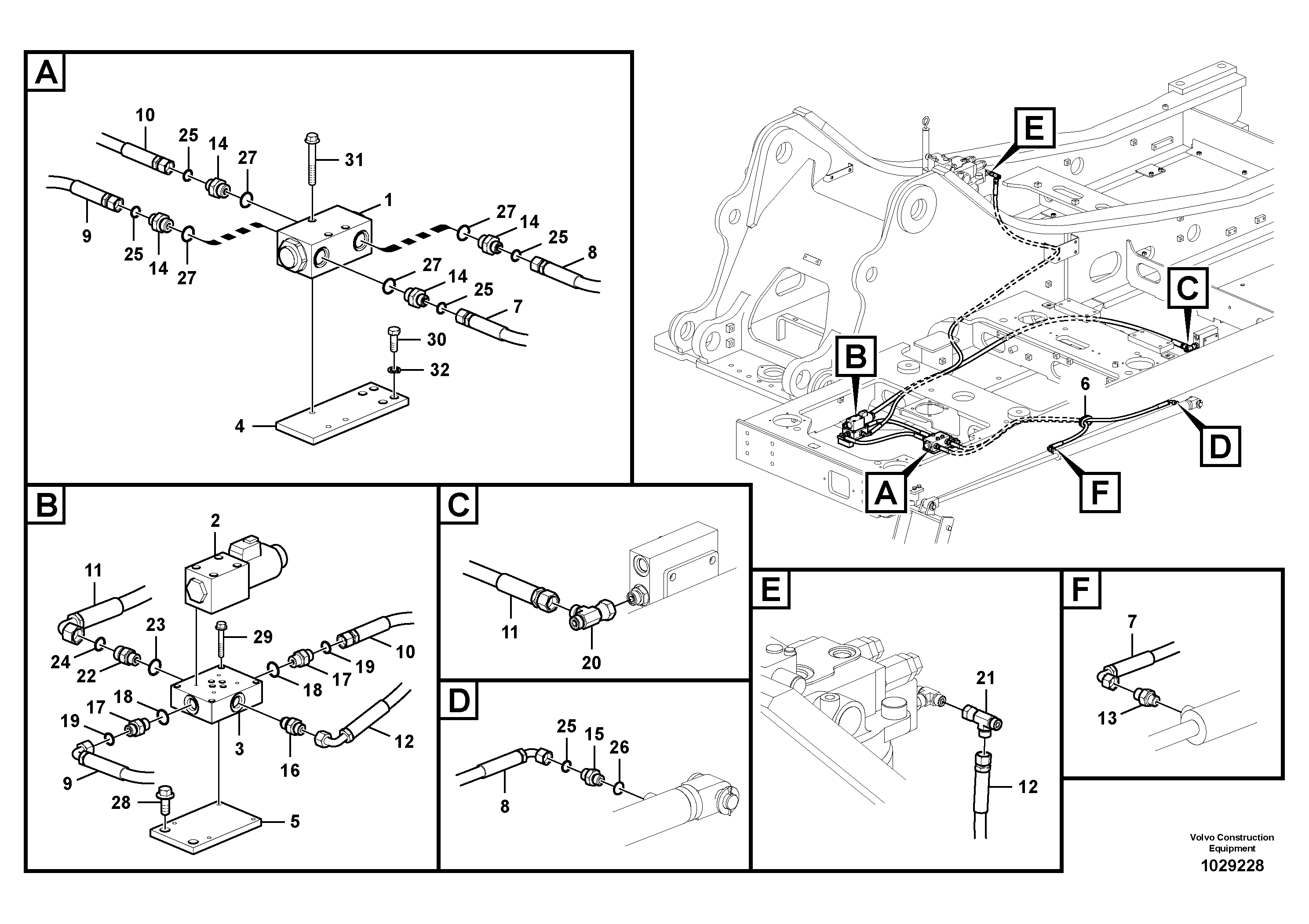 Bracket VOE14574389 VOLVO