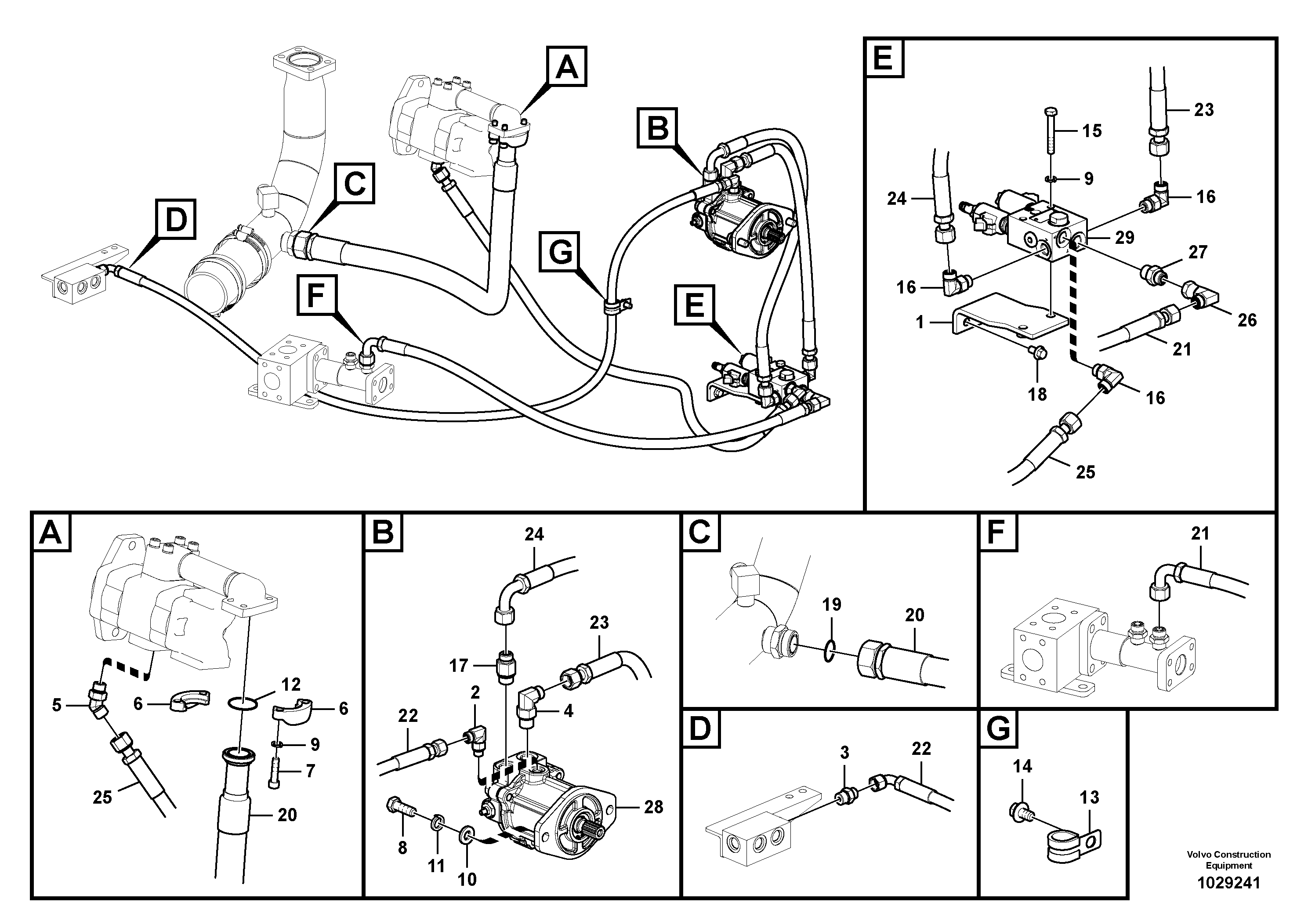 Seat frame VOE14566021 VOLVO