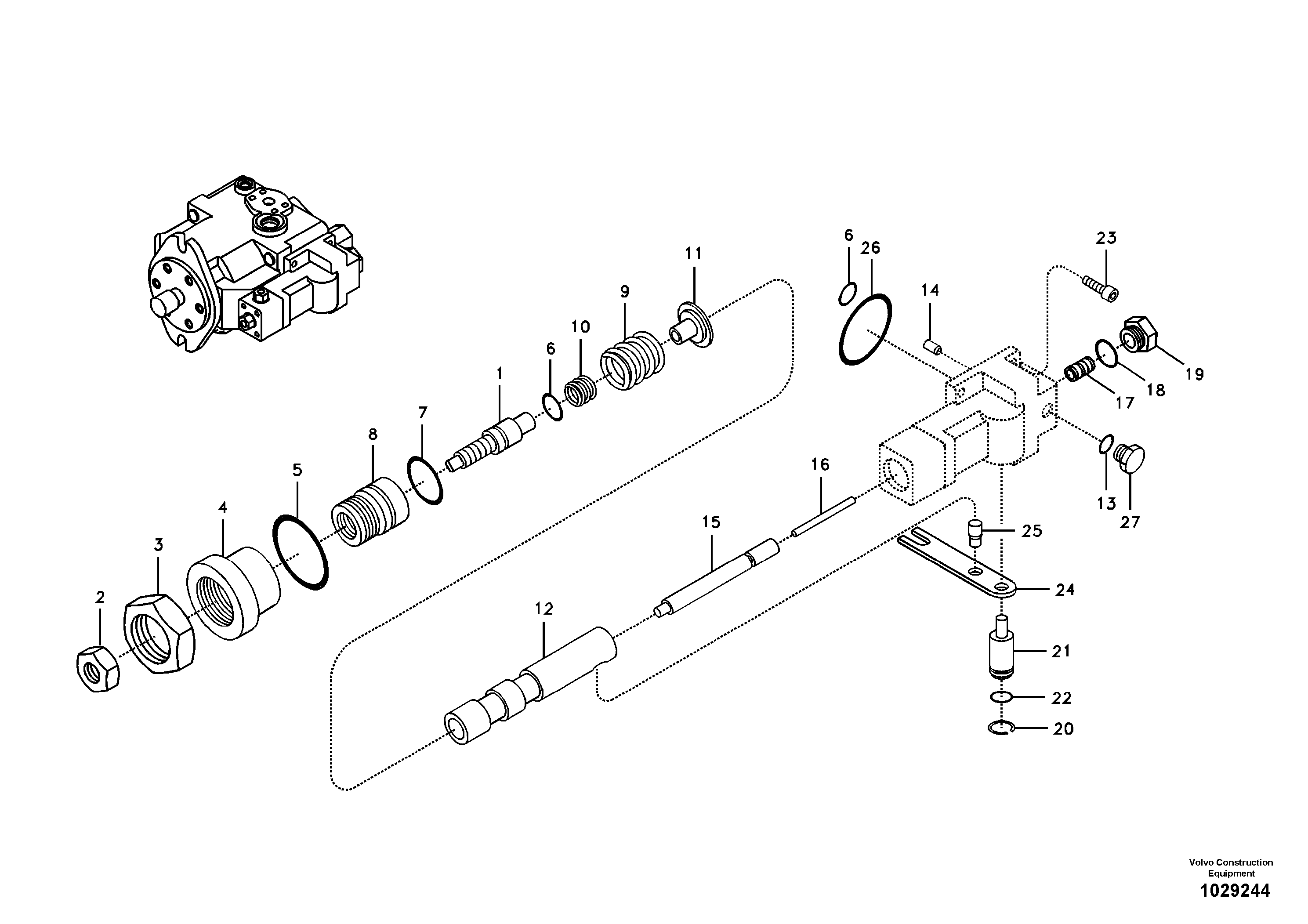 Microswitch VOE14570835 VOLVO