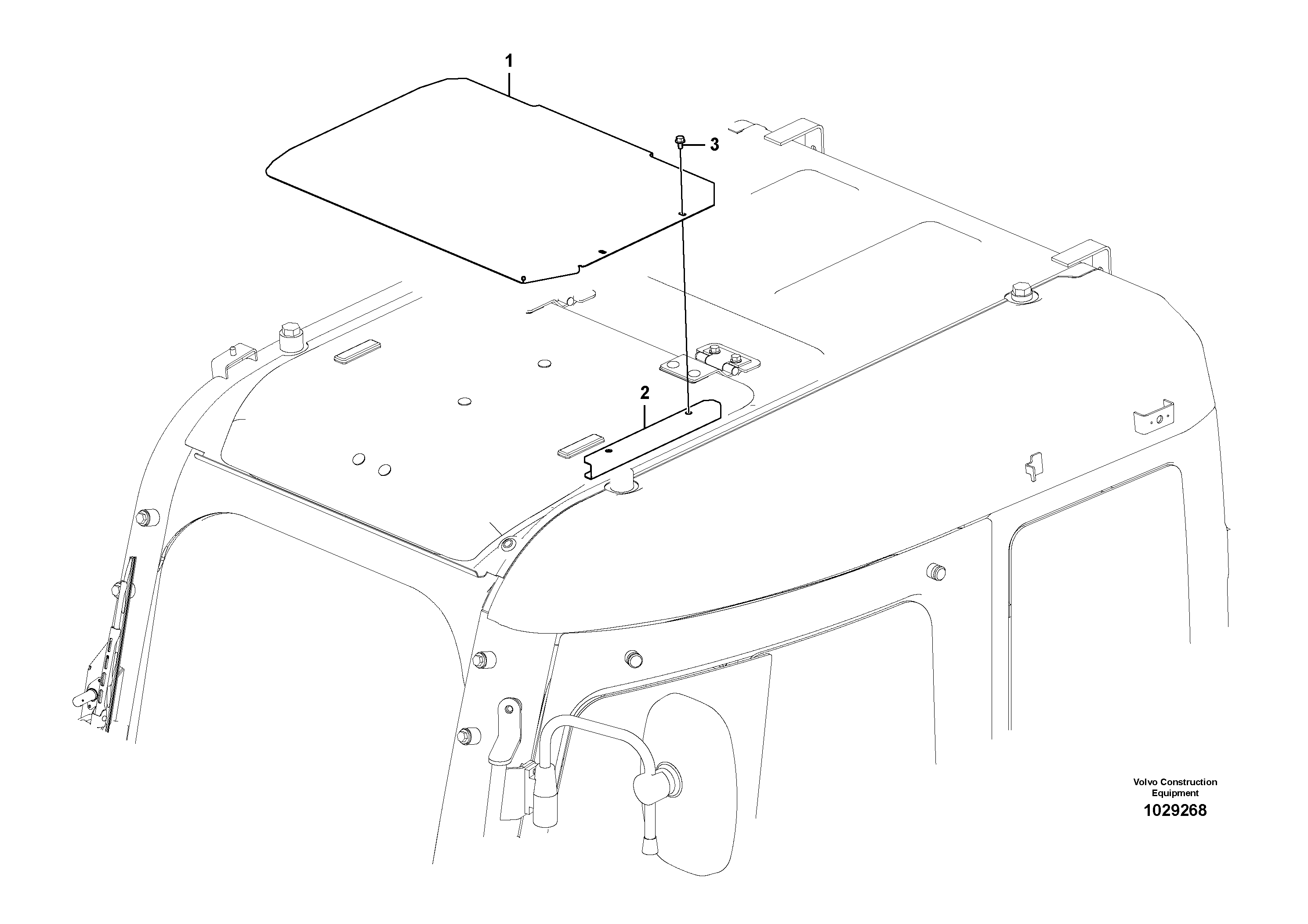 Bracket RM/VOE14573455 VOLVO