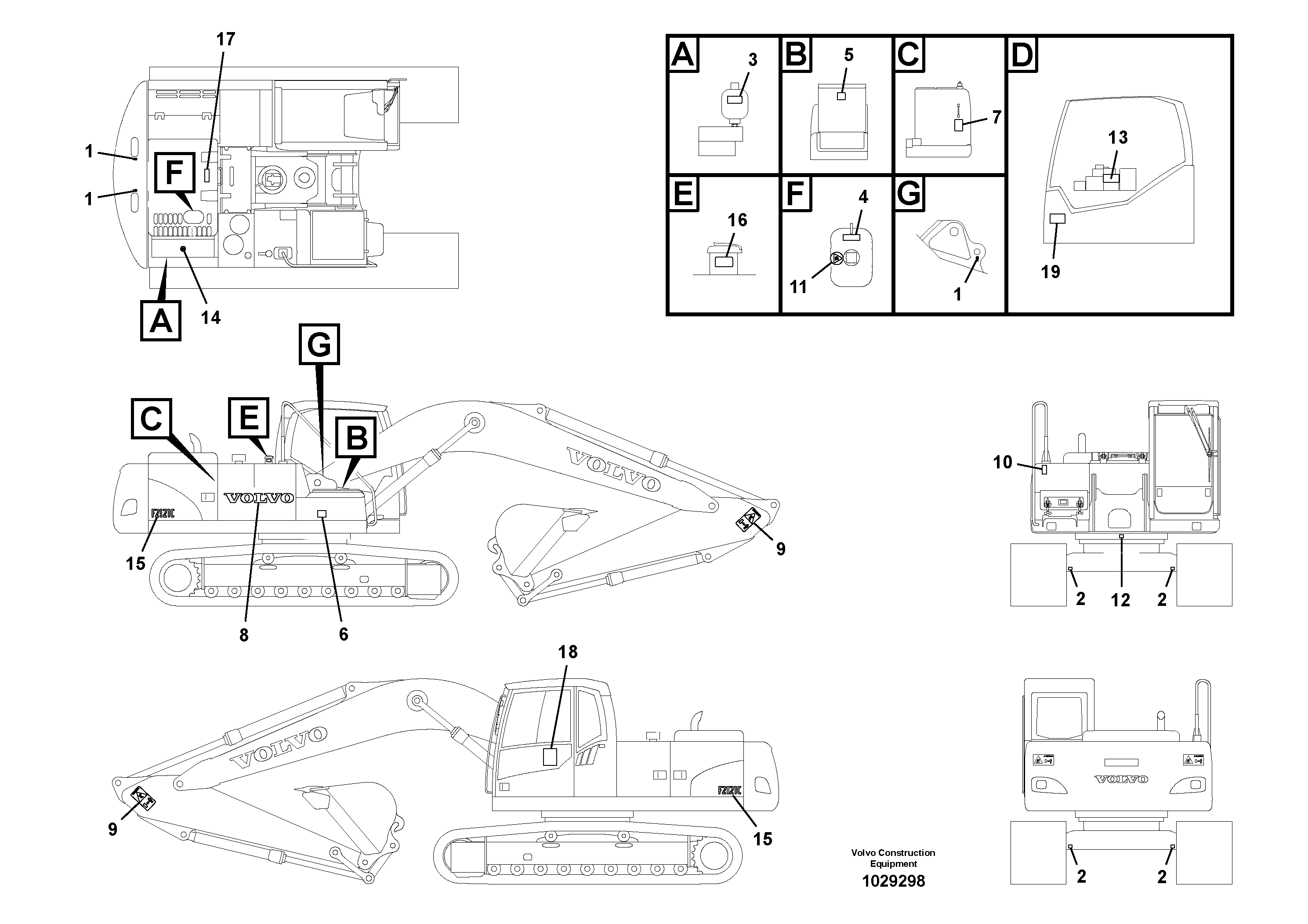 Decal VOE14616497 VOLVO