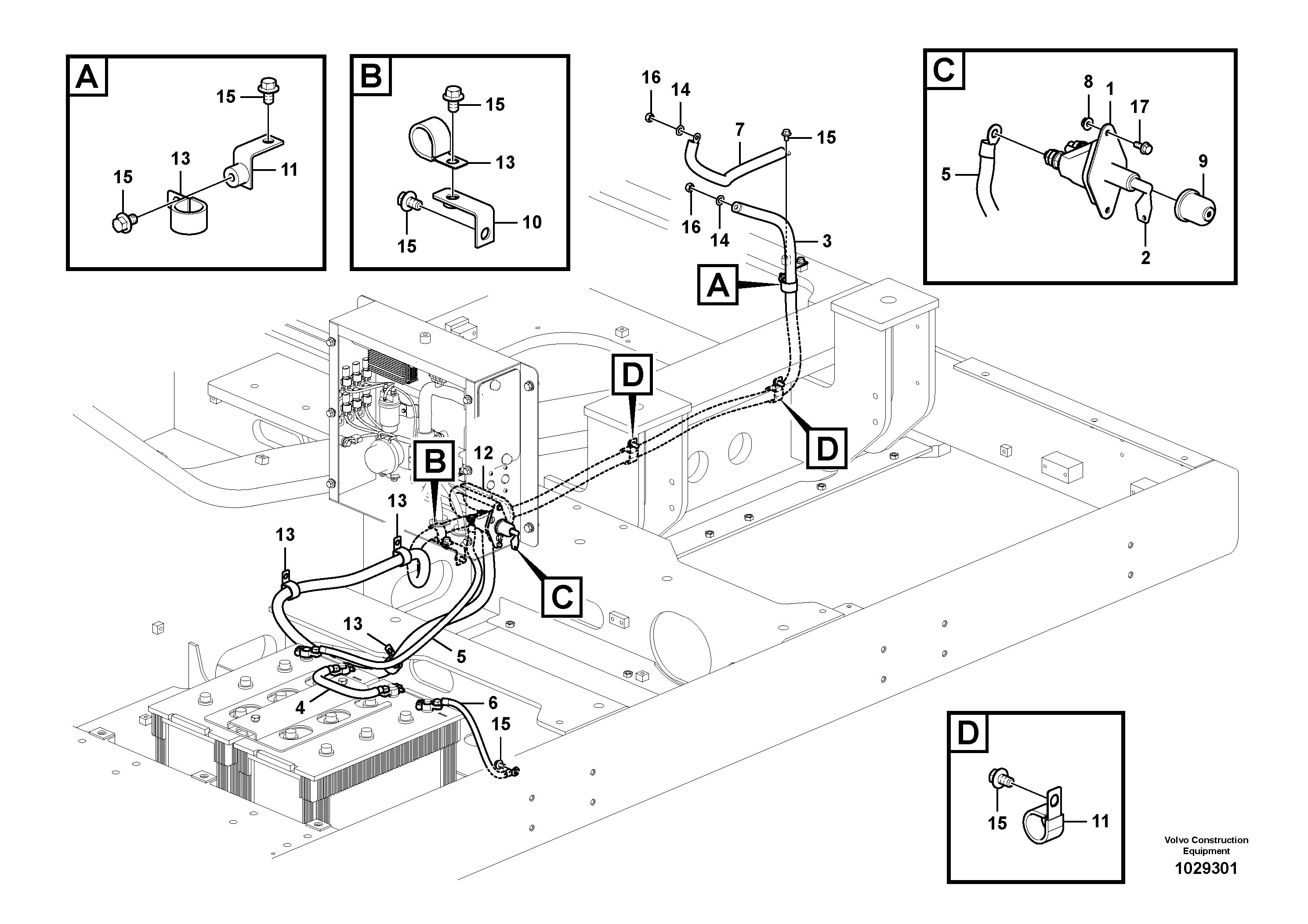 Brush Bearing VOE14682739 VOLVO