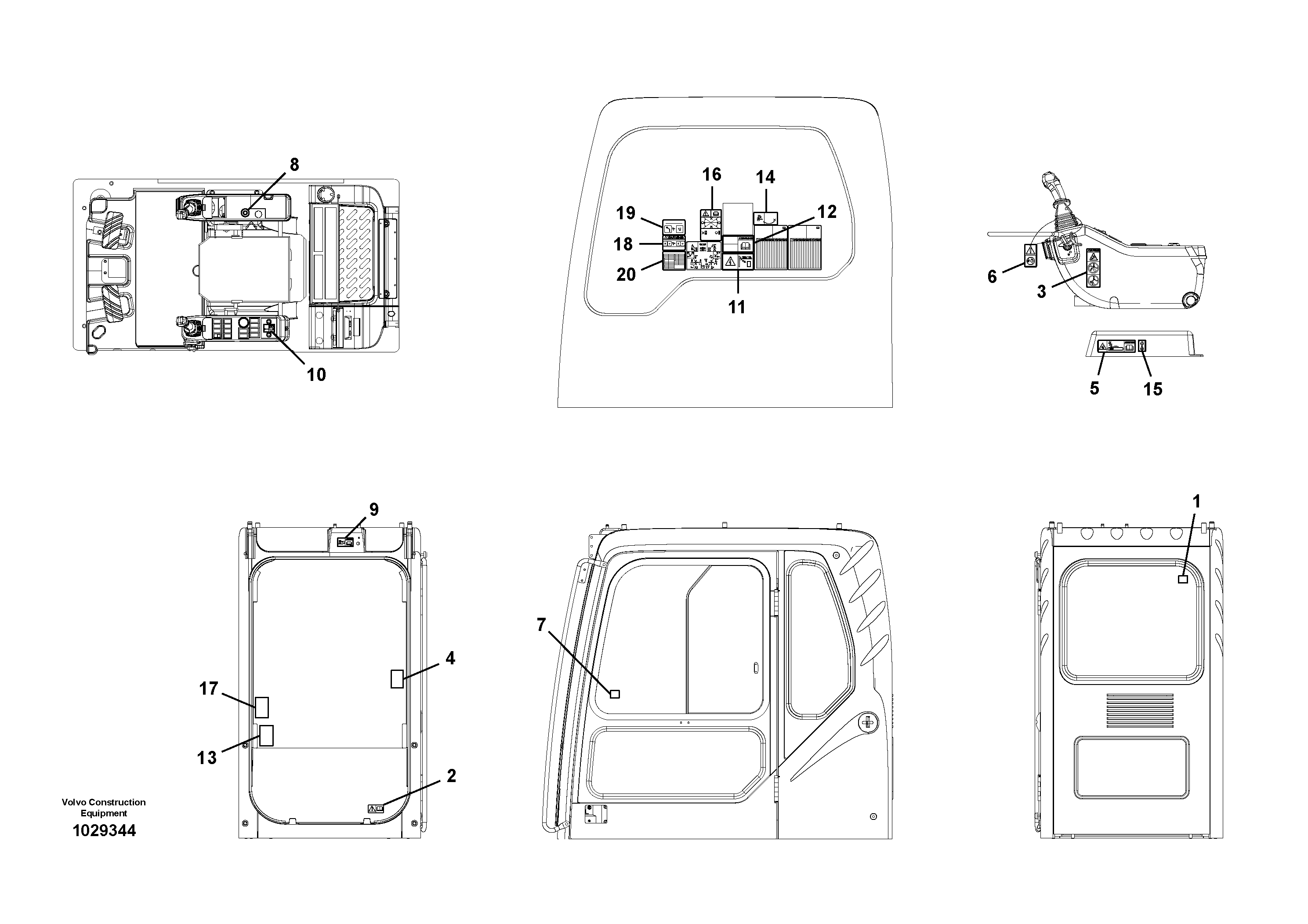 Cylinder Block VOE14587148 VOLVO
