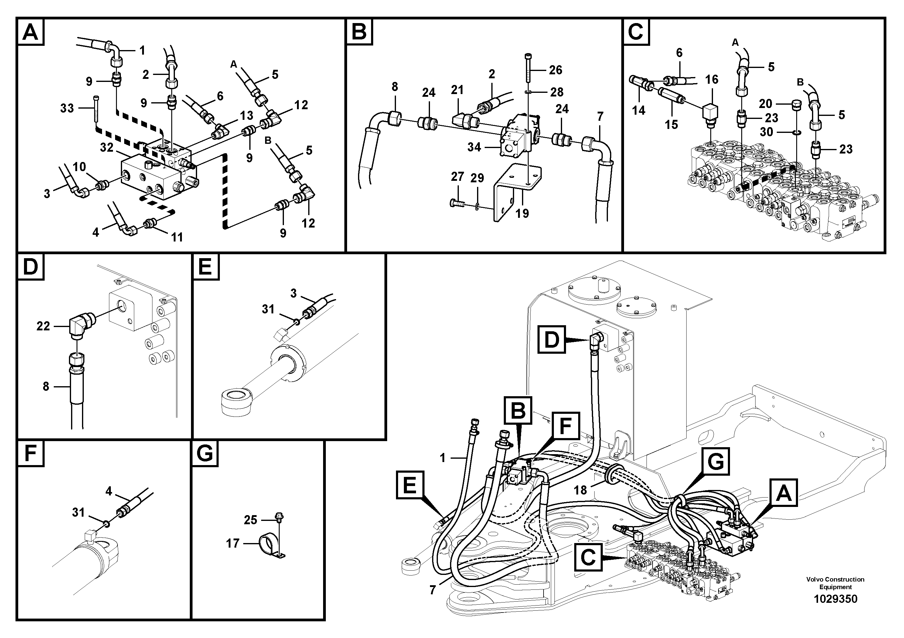 Timing gear casing VOE936407 VOLVO