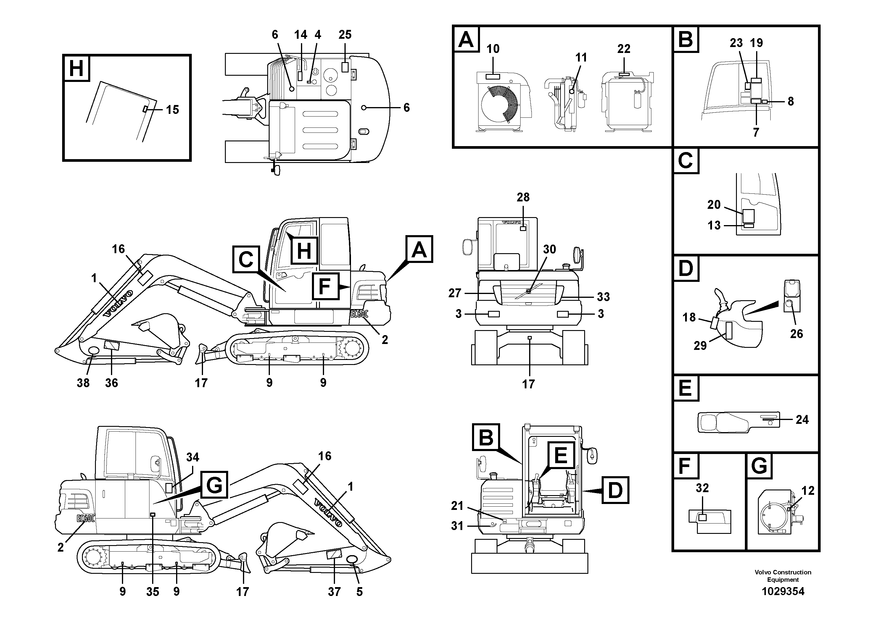 Cylinder Block VOE14598357 VOLVO