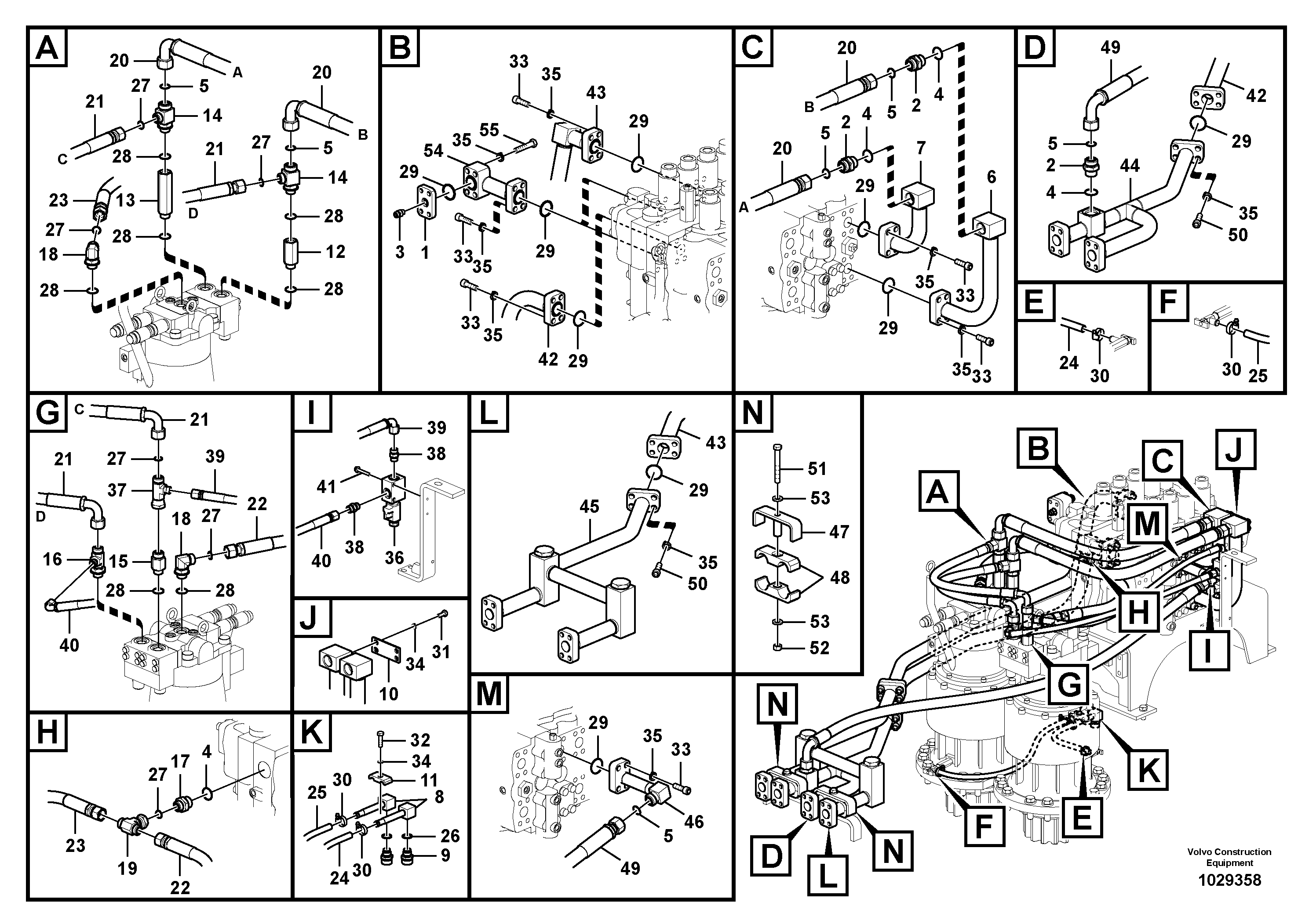 Timing gear casing VOE15084460 VOLVO