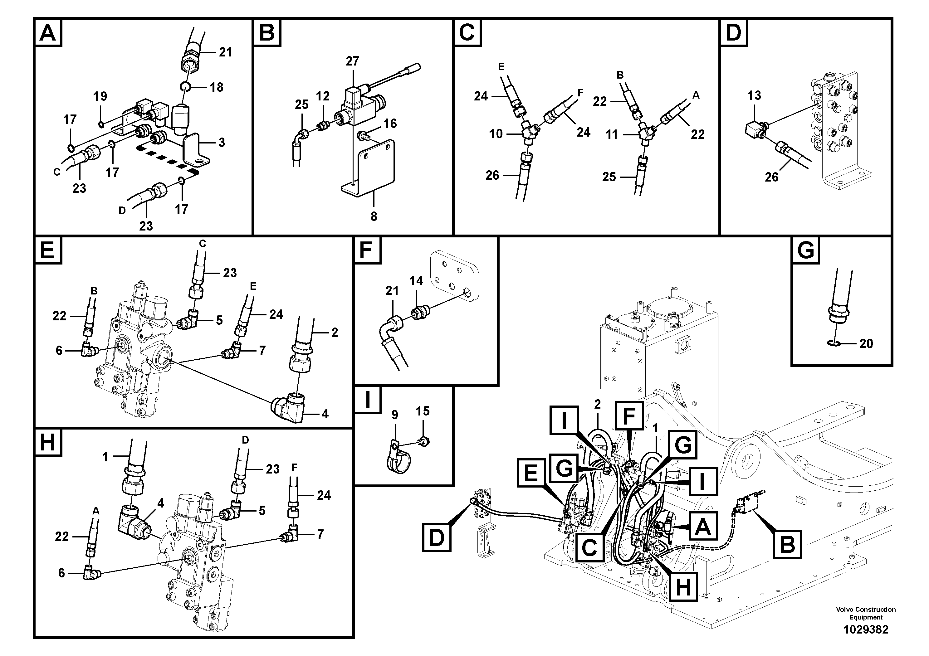 Timing gear casing VOE937758 VOLVO