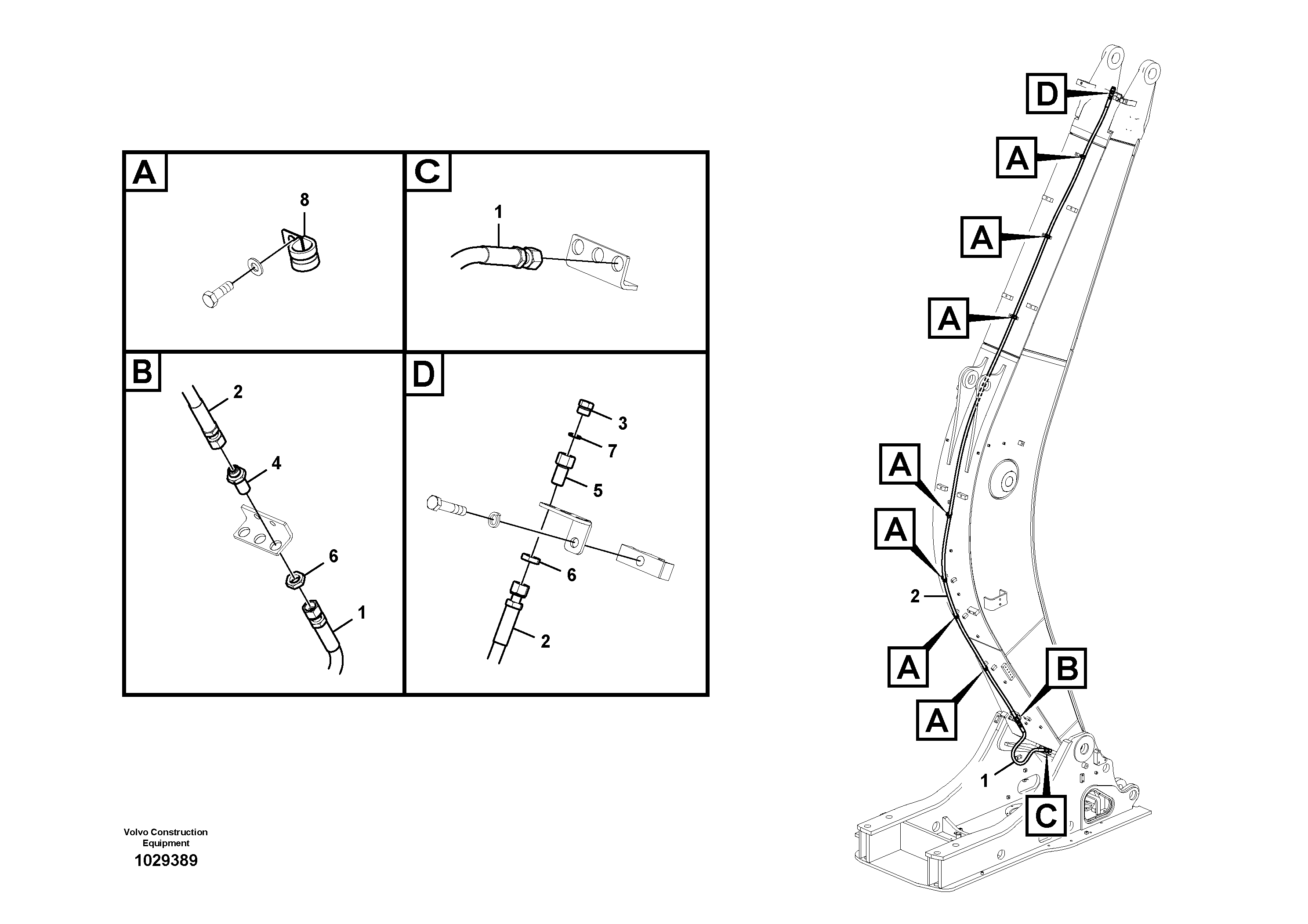 Timing gear casing VOE15041497 VOLVO