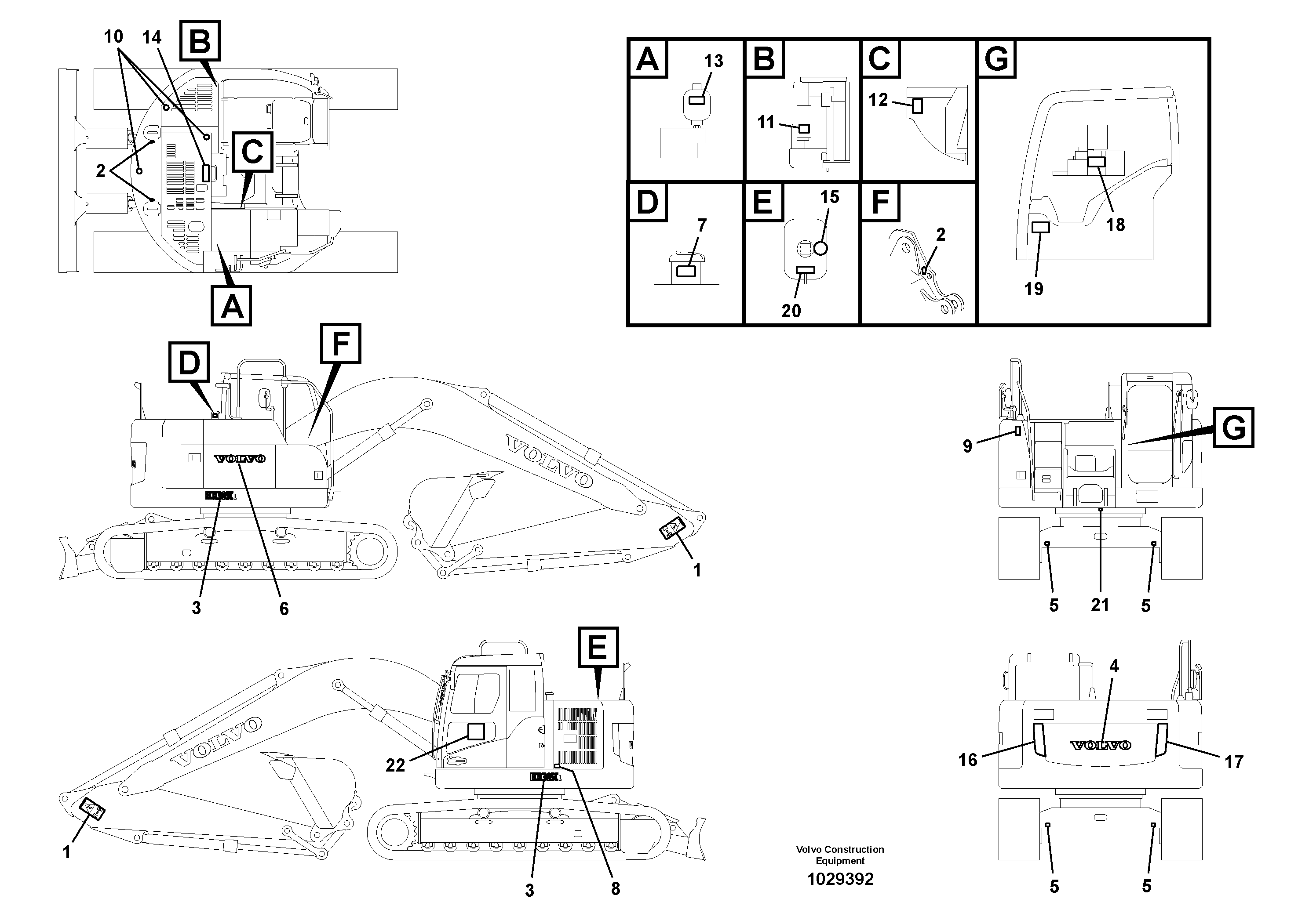 Cylinder Block VOE14597446 VOLVO