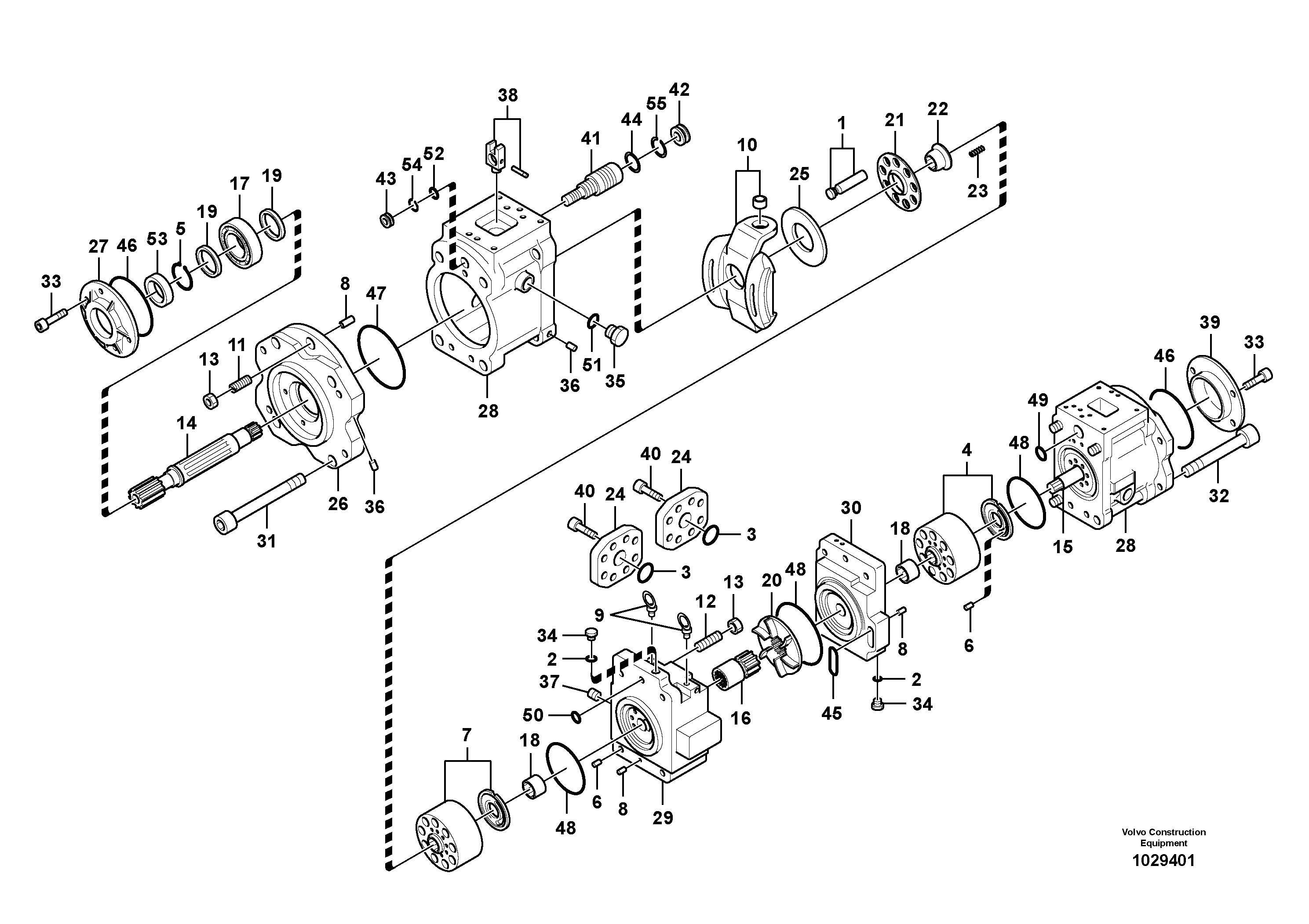 Маслоотражающее кольцо VOE14615364 VOLVO