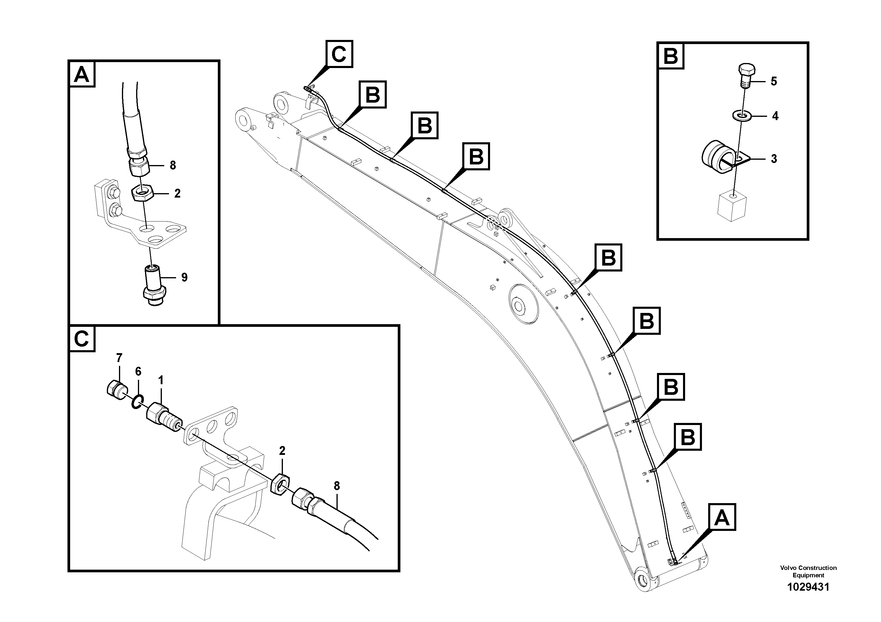 Timing gear casing VOE938059 VOLVO