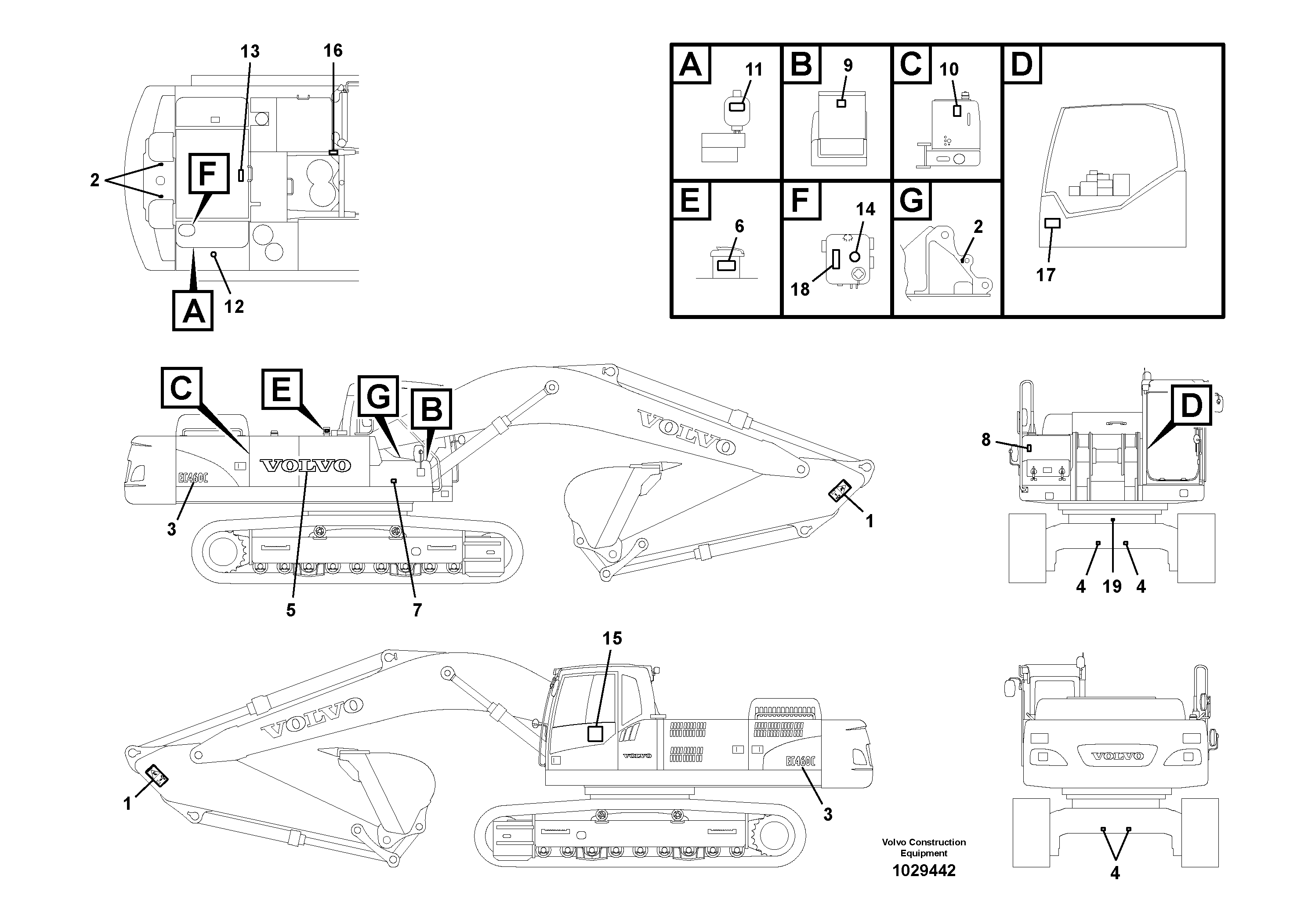 Cylinder Block VOE14616309 VOLVO