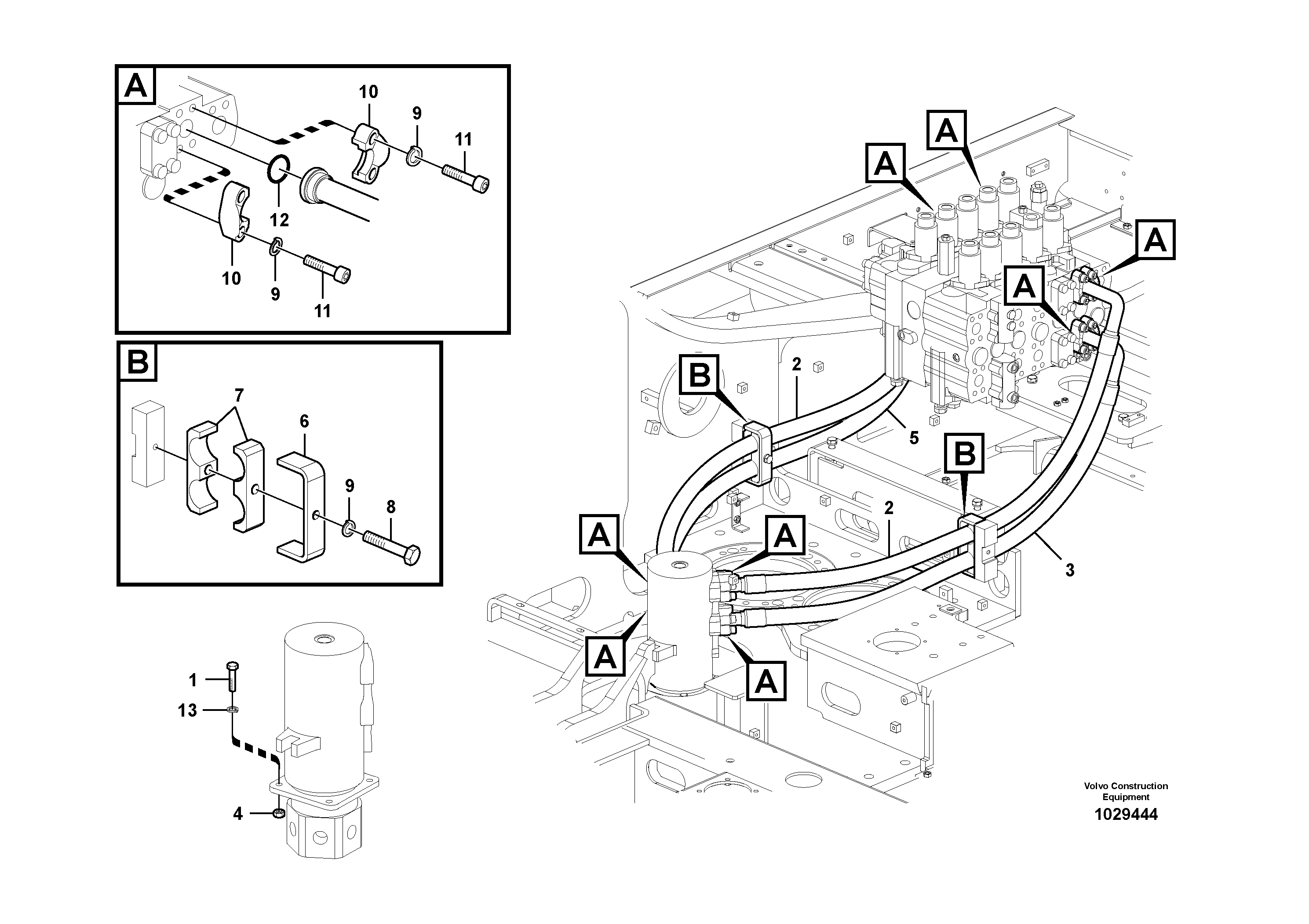 Timing gear casing VOE14736487 VOLVO