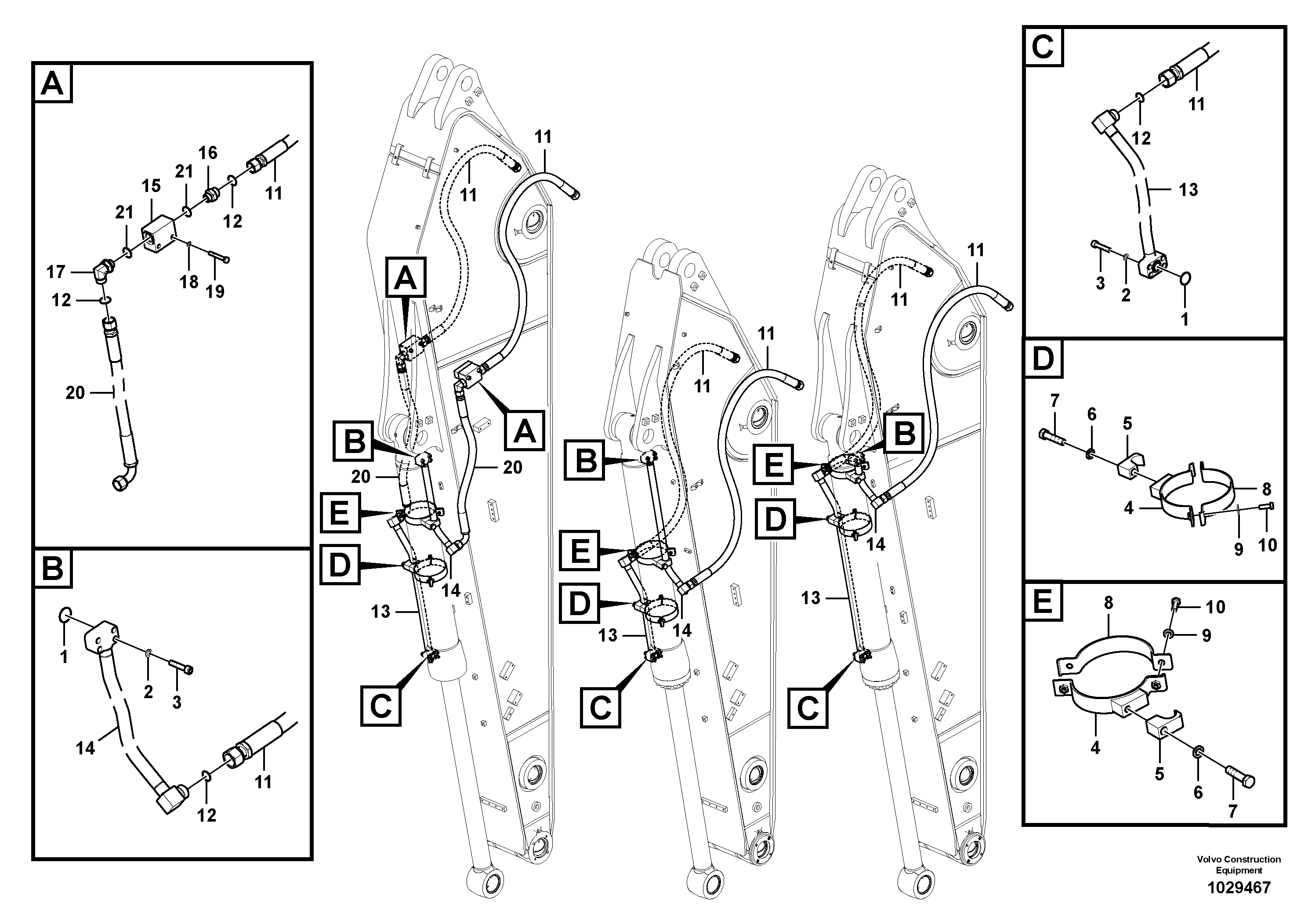 Pipe RM/VOE14677827 VOLVO