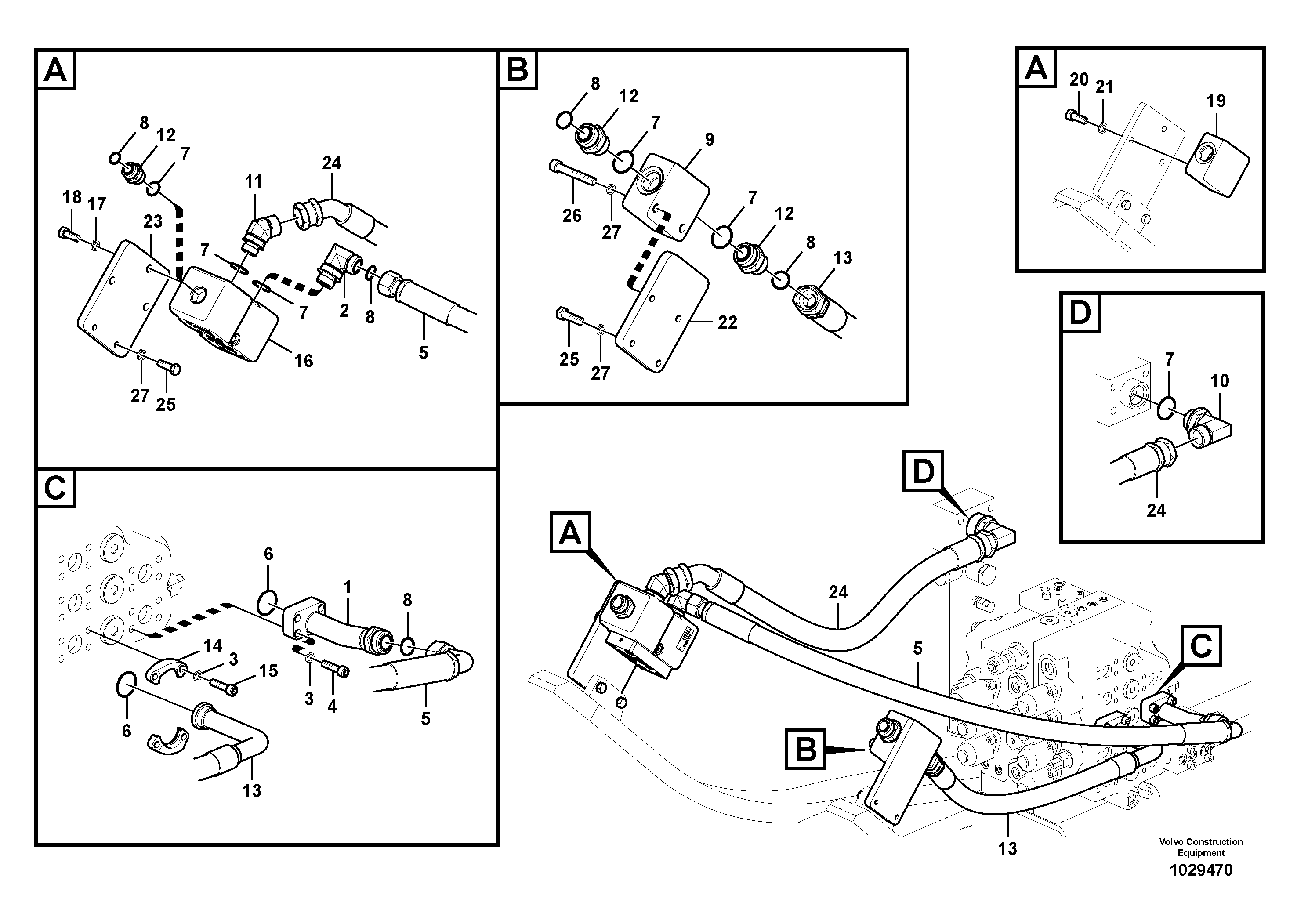 Timing gear casing SA9452-07222 VOLVO