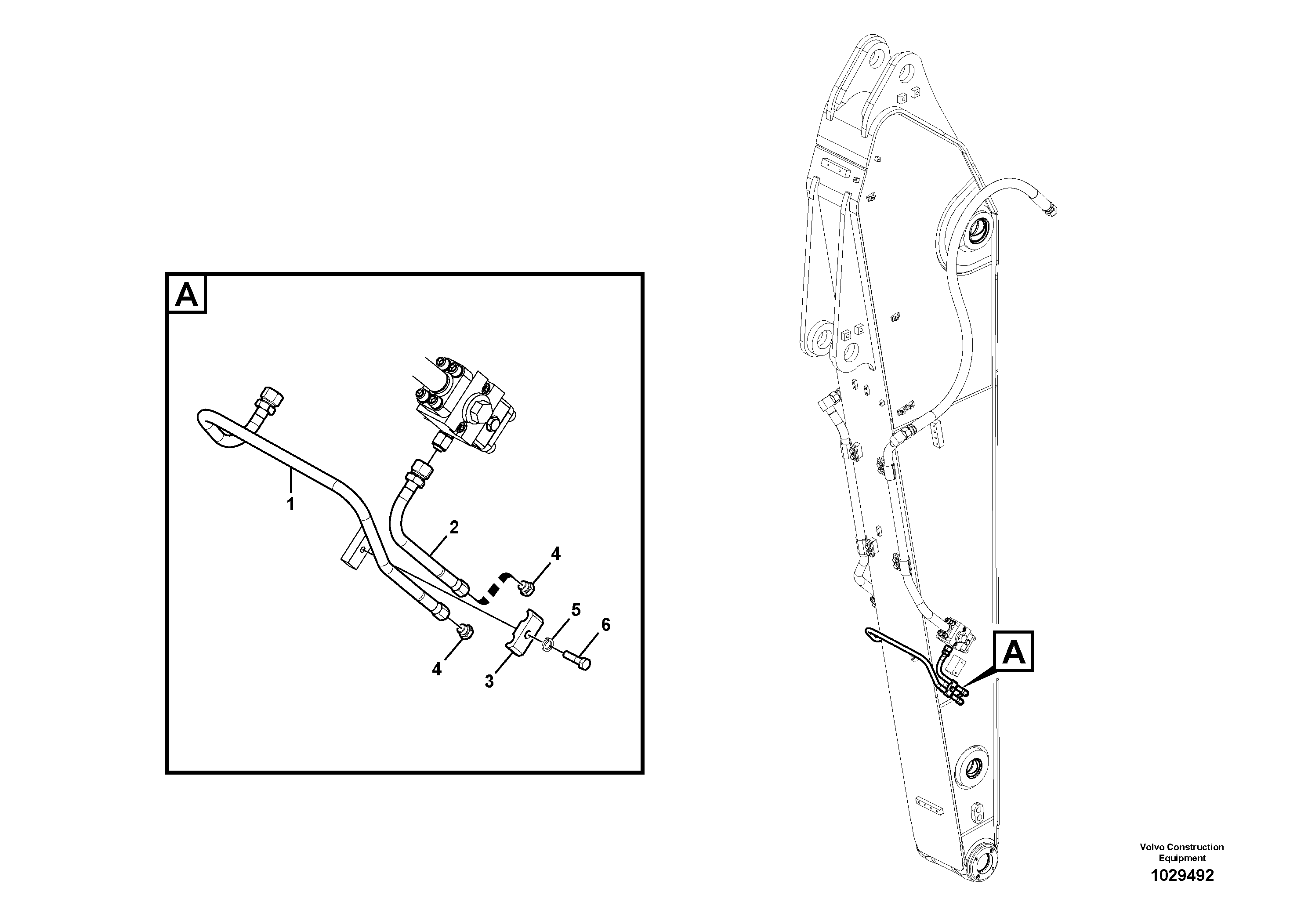 Pipe VOE14536668 VOLVO