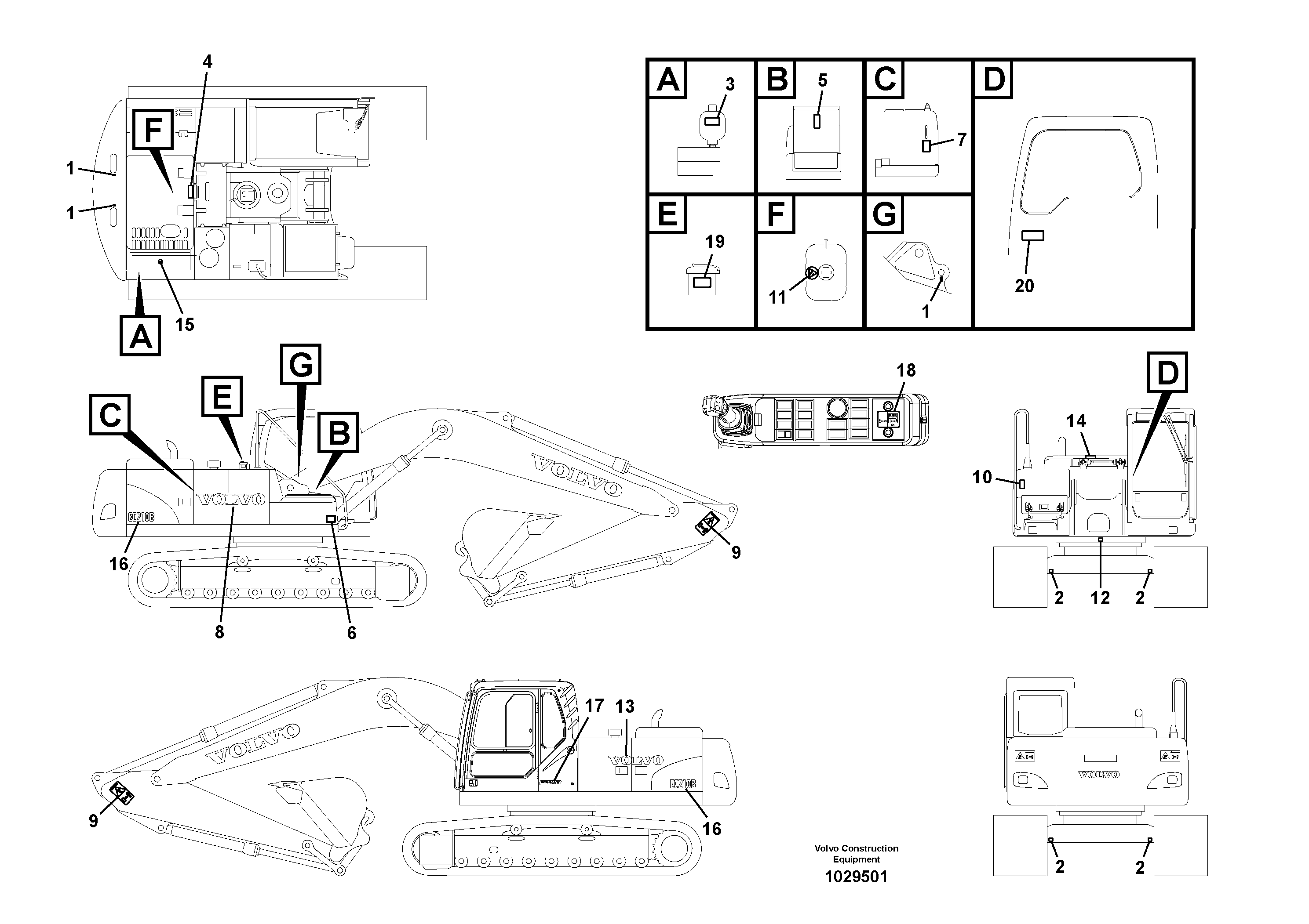 Cylinder Block VOE14700547 VOLVO