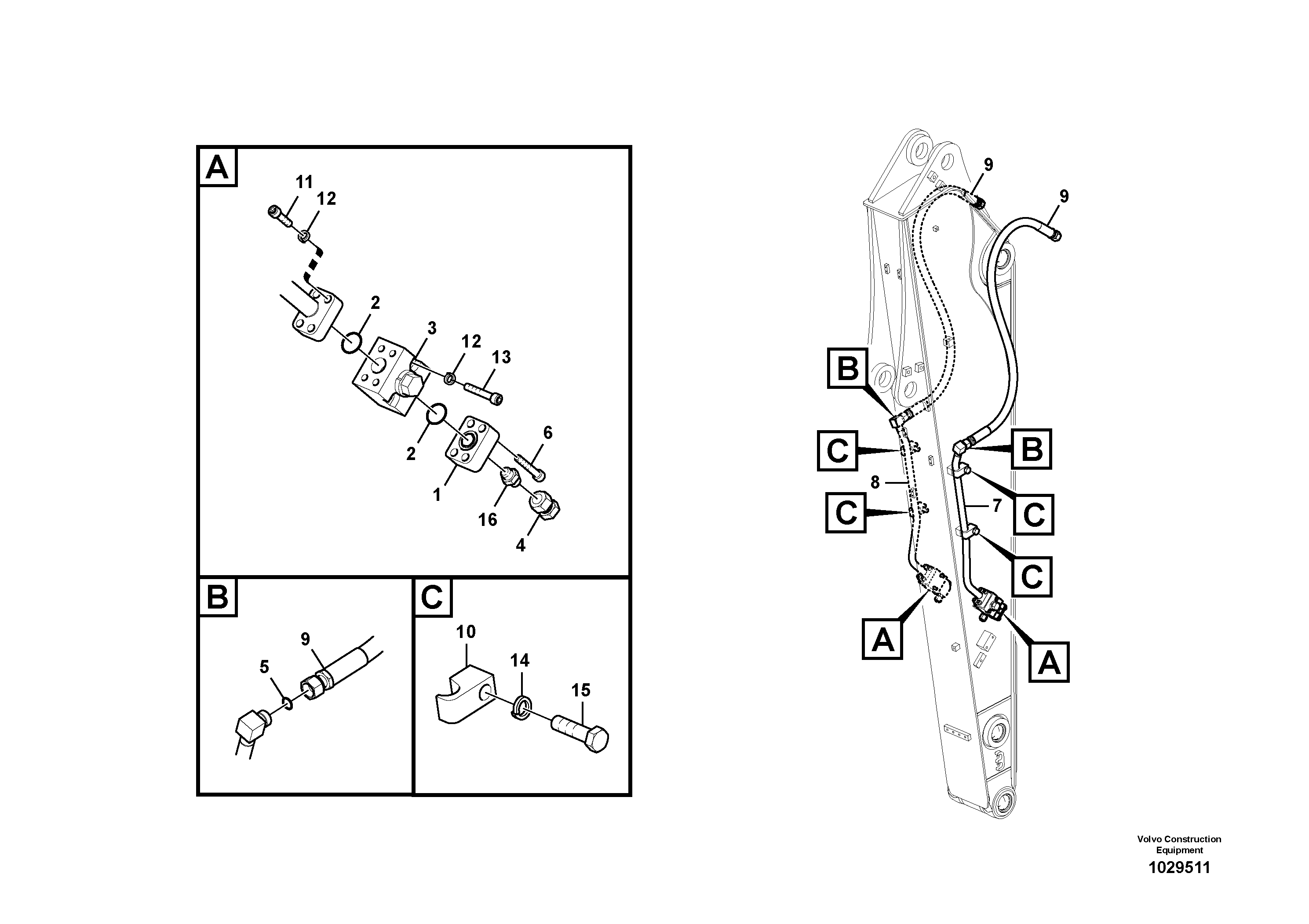 Приборы VOE14628540 VOLVO