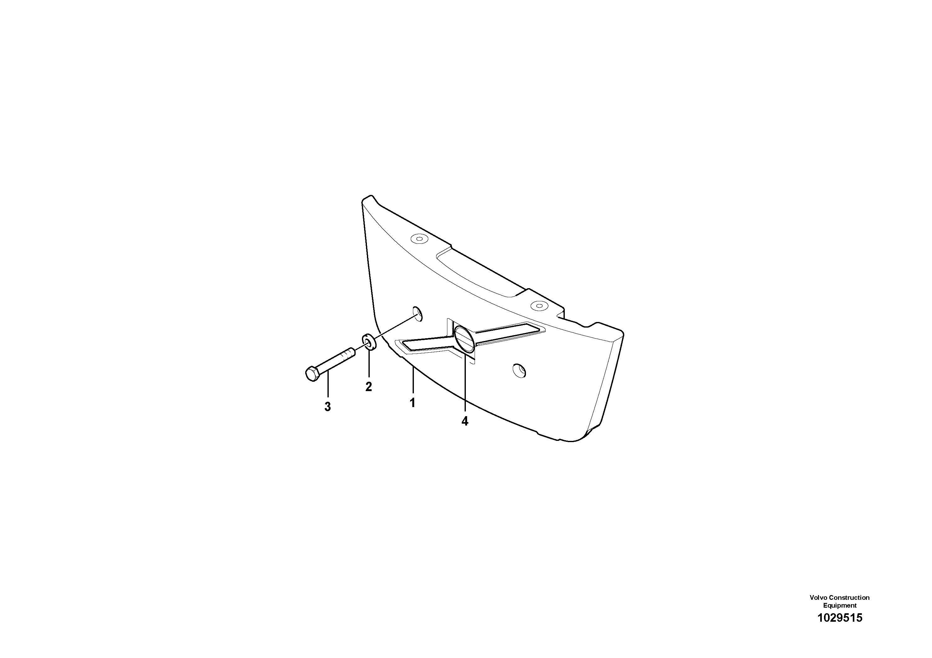 Mounting rail SA9011-22015 VOLVO