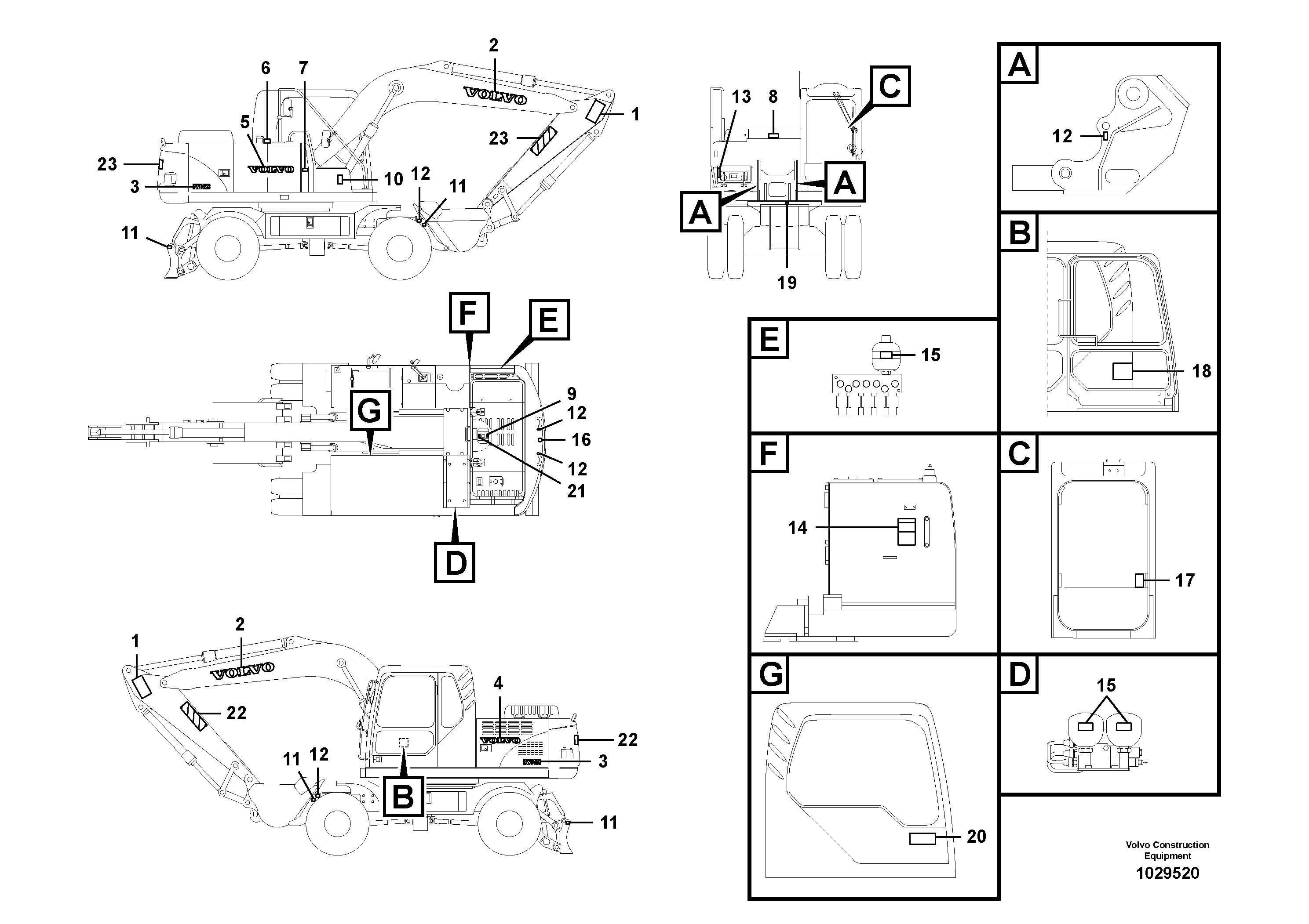 Cylinder Block VOE14704609 VOLVO