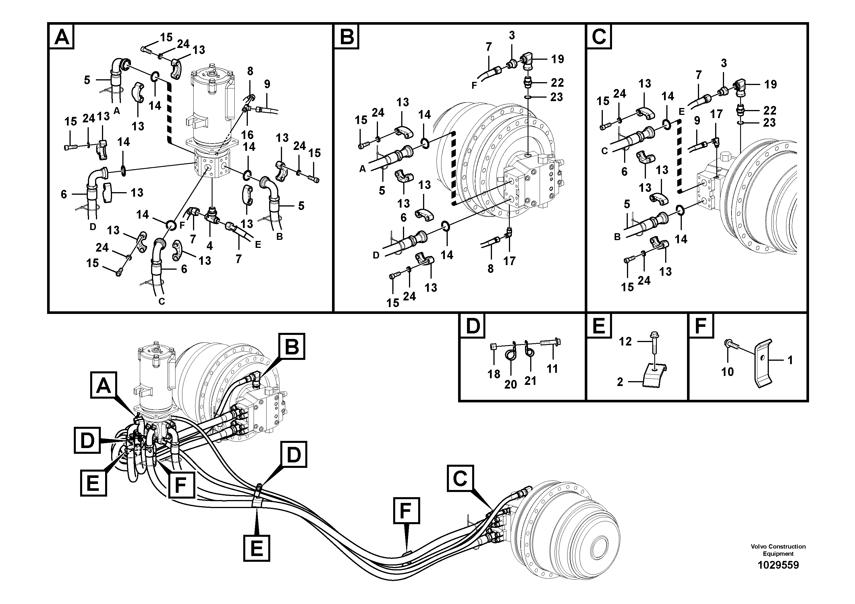 Bracket VOE14580290 VOLVO