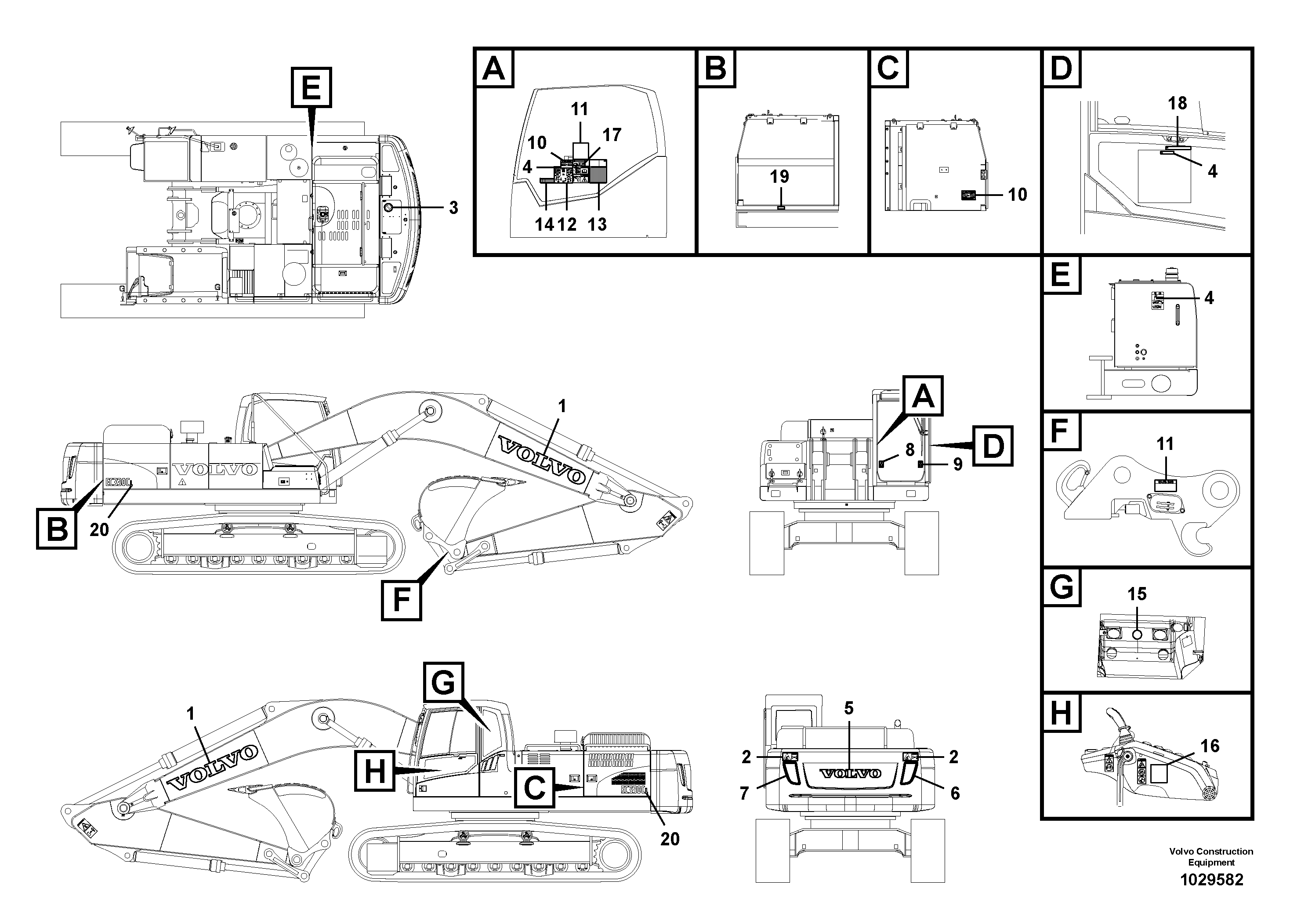 Cylinder Block VOE14565026 VOLVO