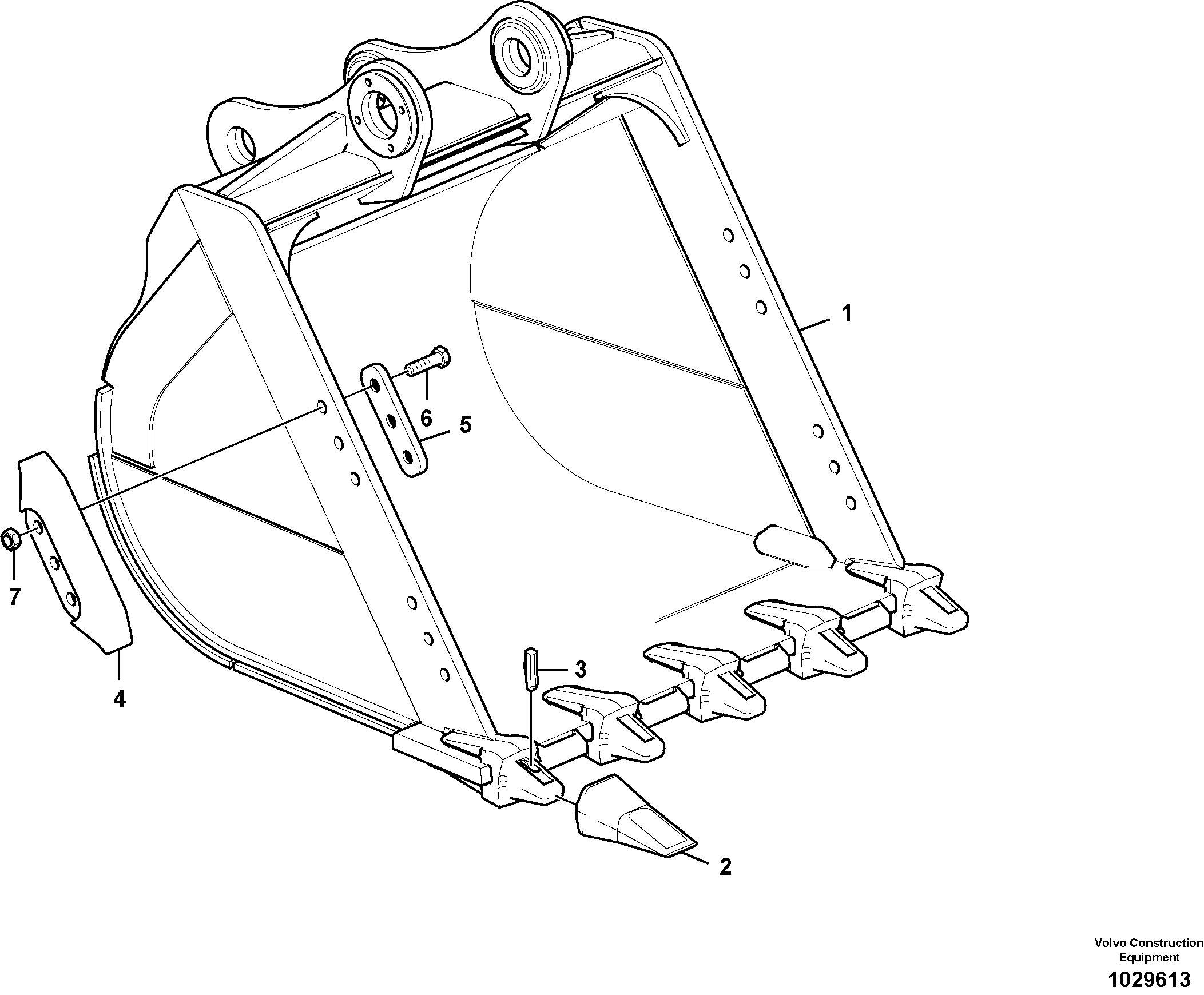 Bucket VOE14576723 VOLVO