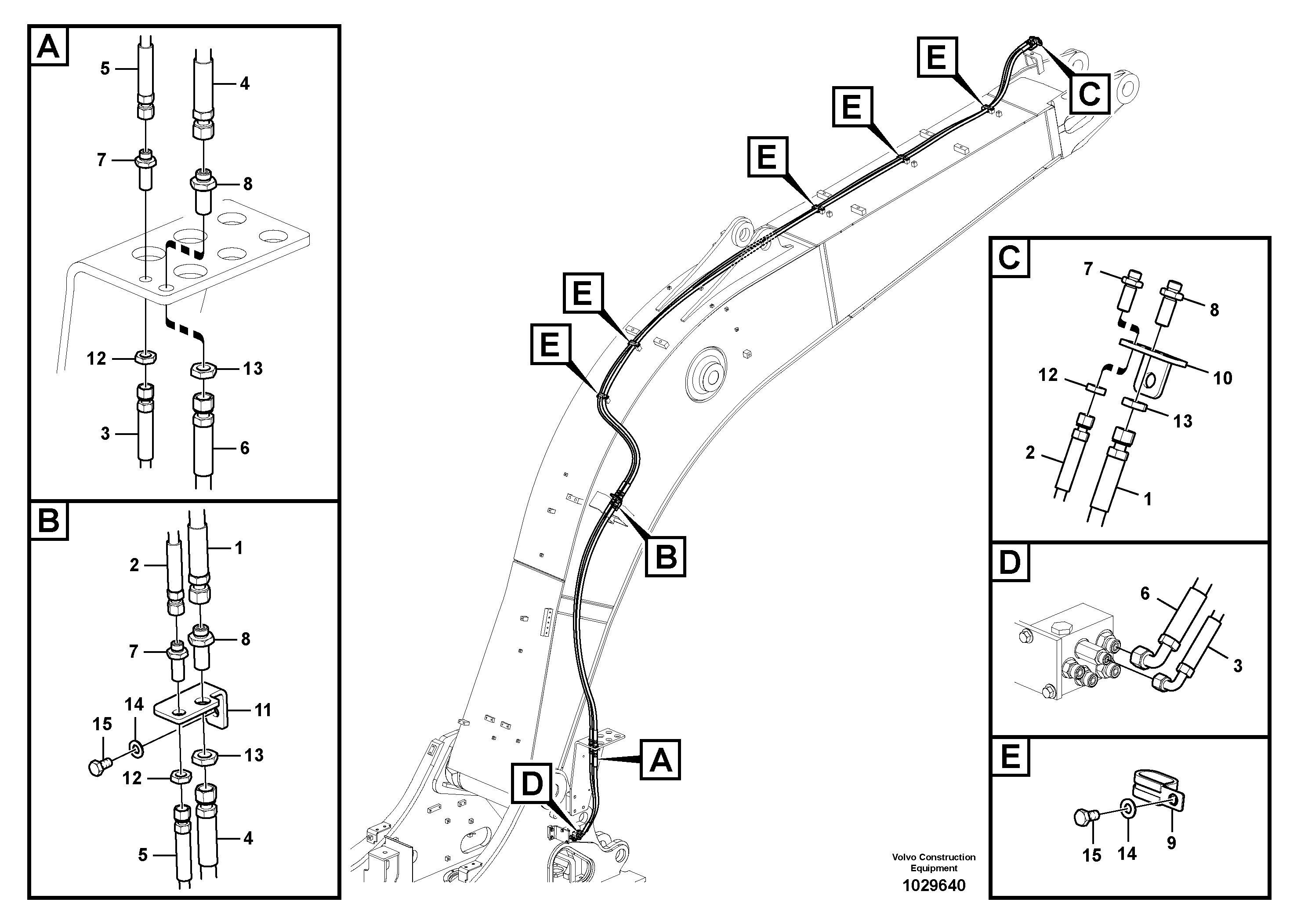 Timing gear casing VOE15062159 VOLVO